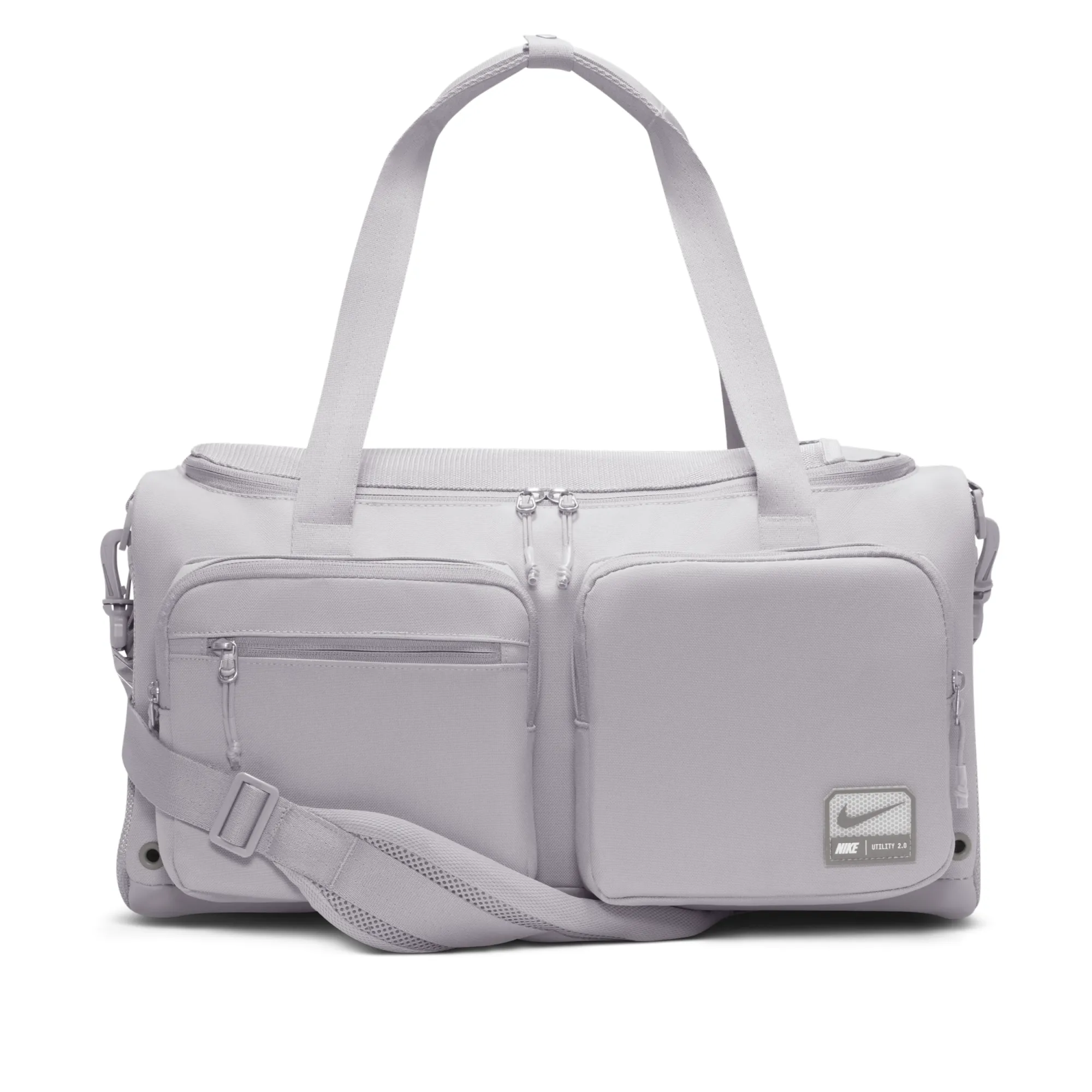 Nike Utility Power 2.0 Duffel Bag (Small, 31L) - Grey - Polyester