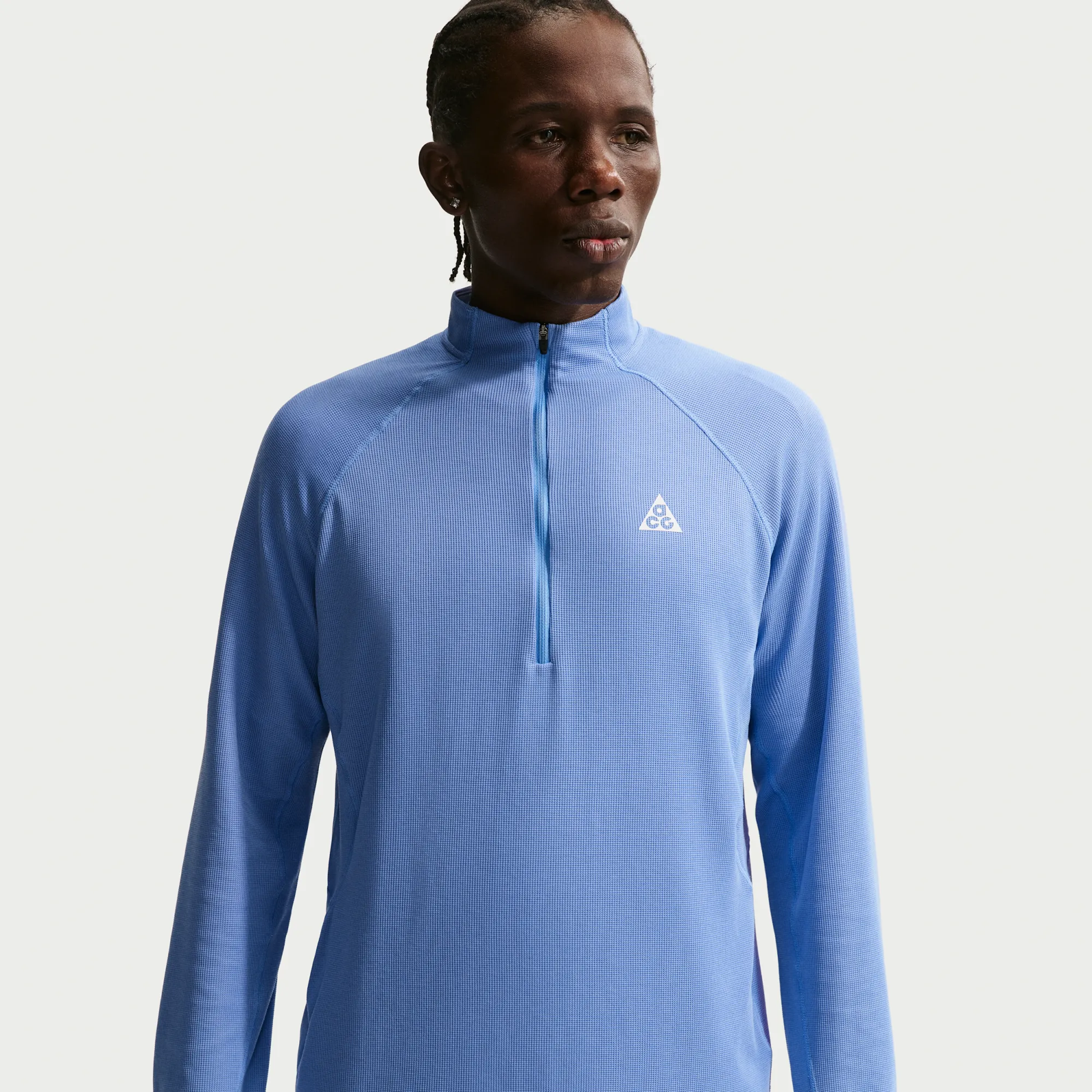 Nike ACG Men's Dri-FIT Mid-Layer 1/4-Zip Trail Running Top - Blue