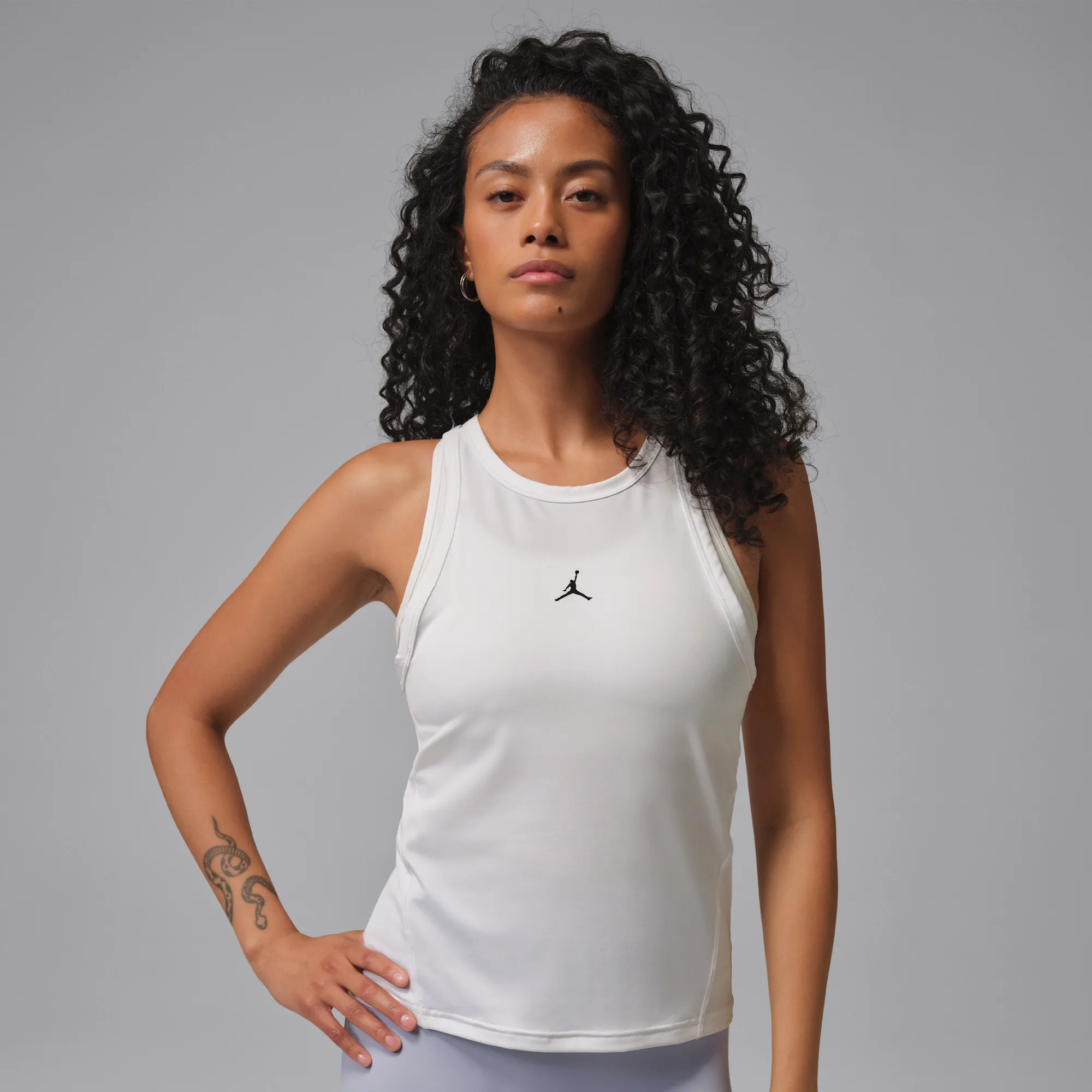 Nike Jordan Sport Essentials Women's Dri-FIT Sleeveless Top - White