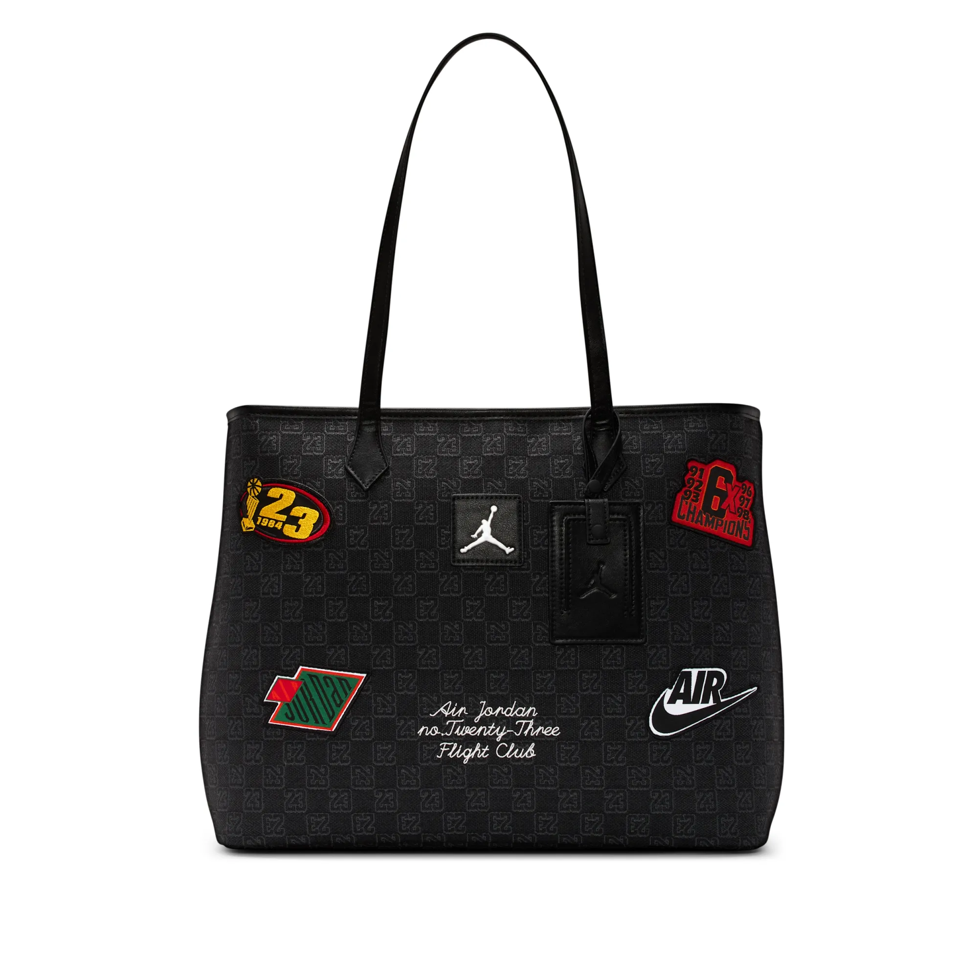 Nike Jordan Monogram Tote Bag (32L) - Black - Polyester