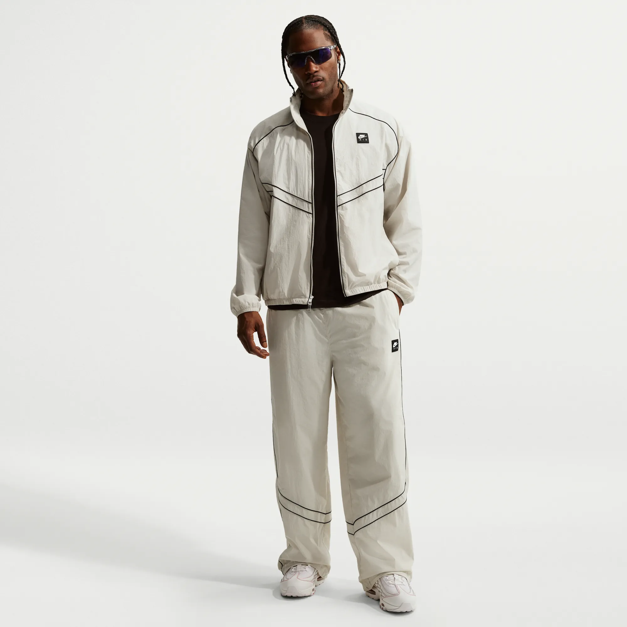 Nike Air Men's Tracksuit Bottoms - Grey