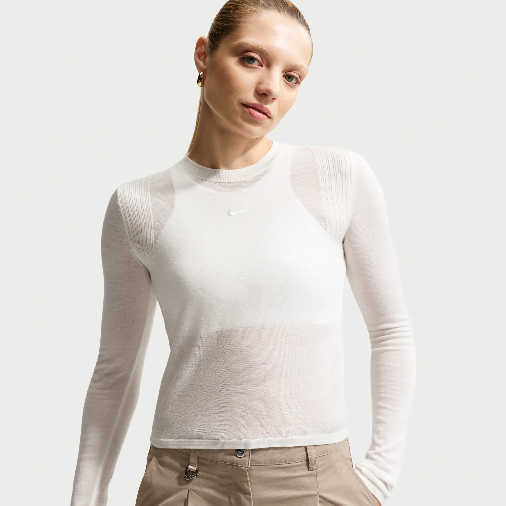 Nike Airreverent Women's Long-Sleeve Top - White