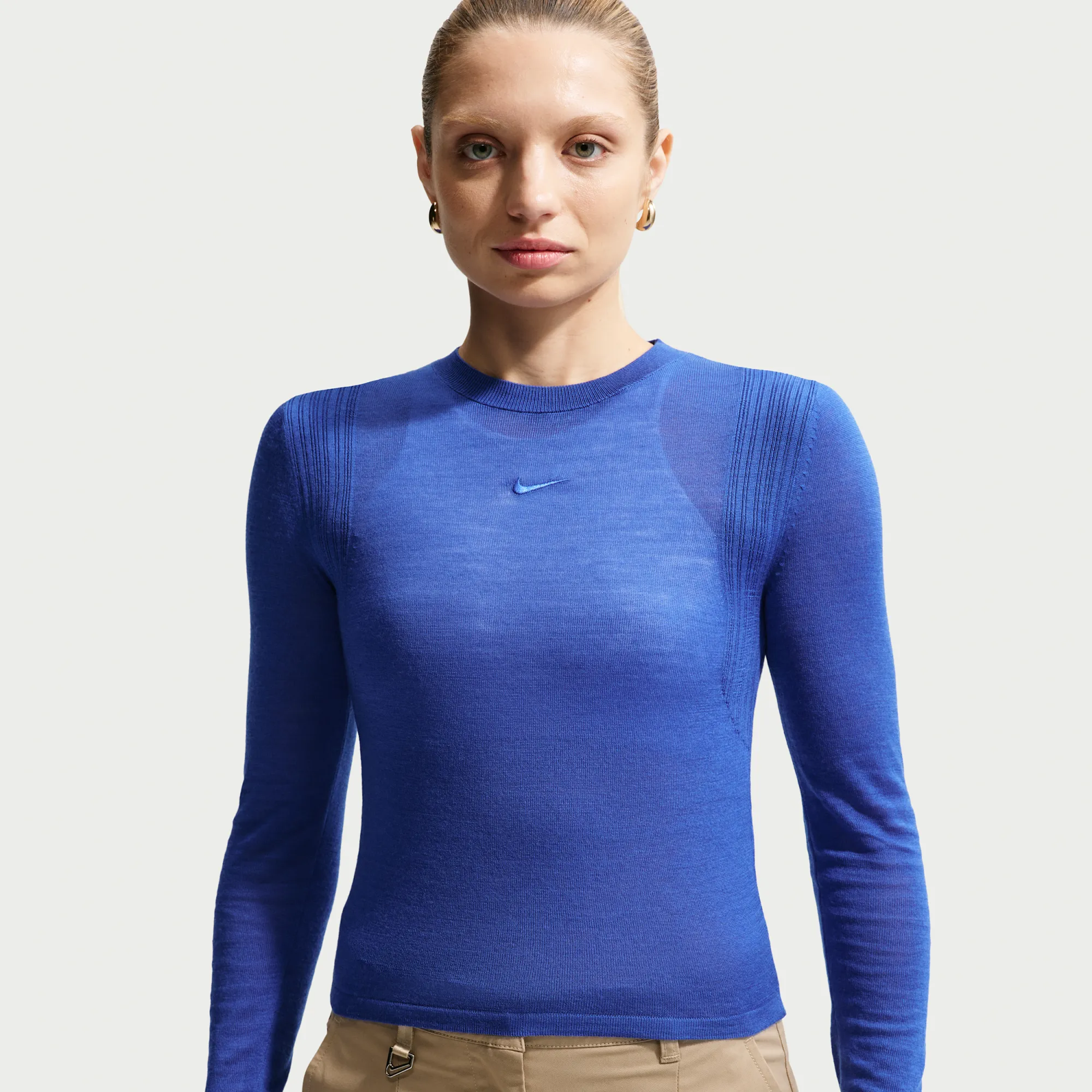 Nike Airreverent Women's Long-Sleeve Top - Blue