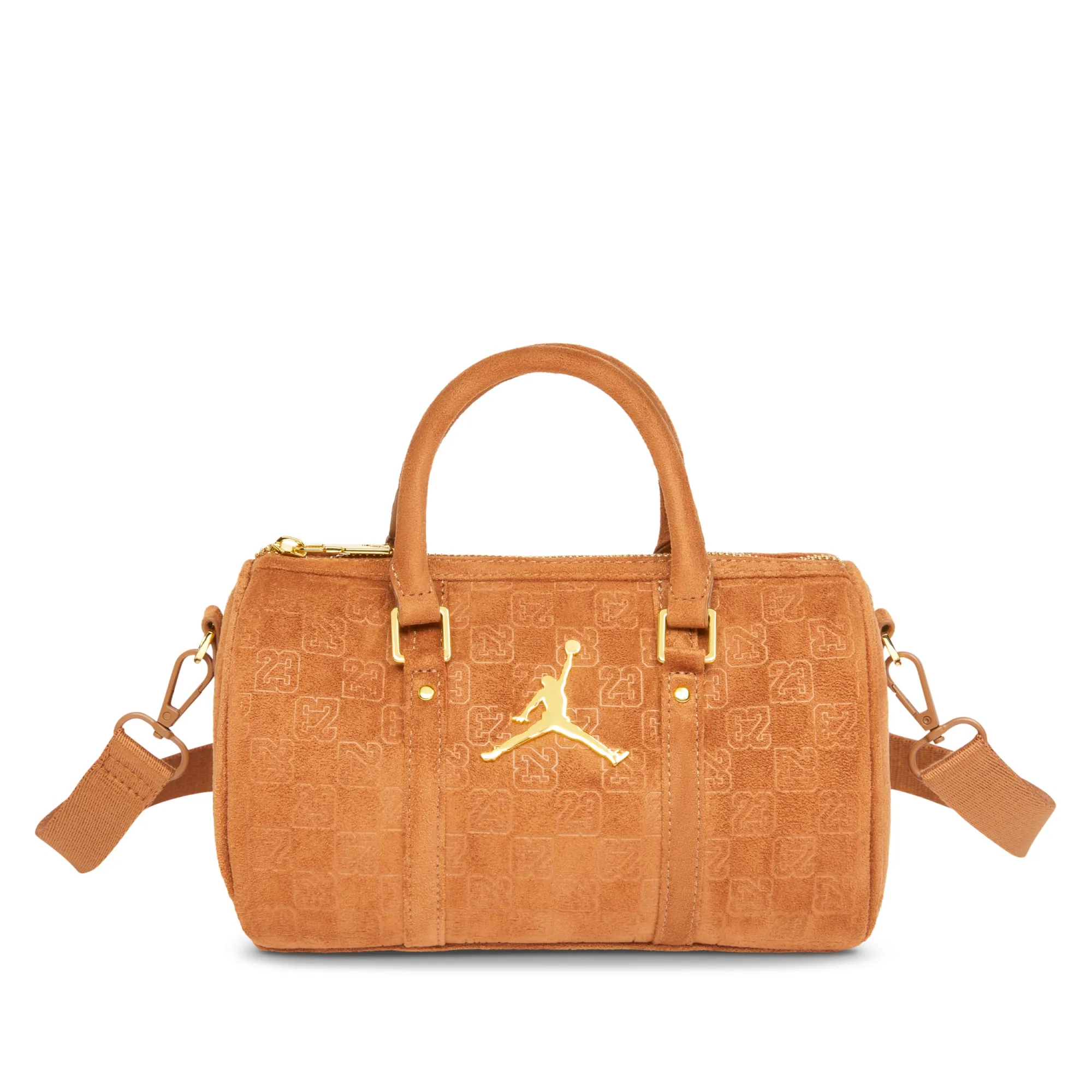 Nike Jordan Suede Monogram Mini Duffel (3L) - Brown