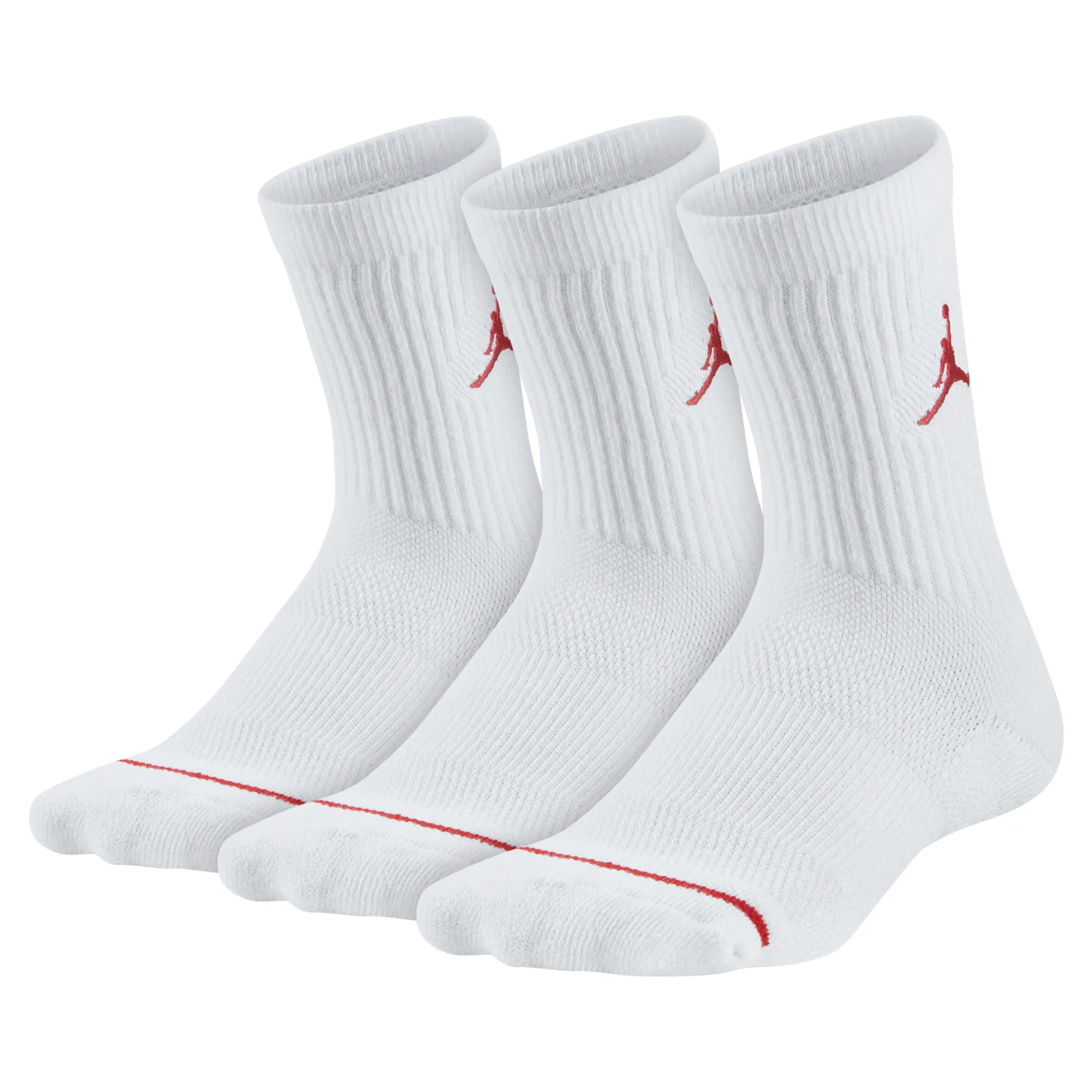 Nike Jordan Older Kids' Crew Socks - White