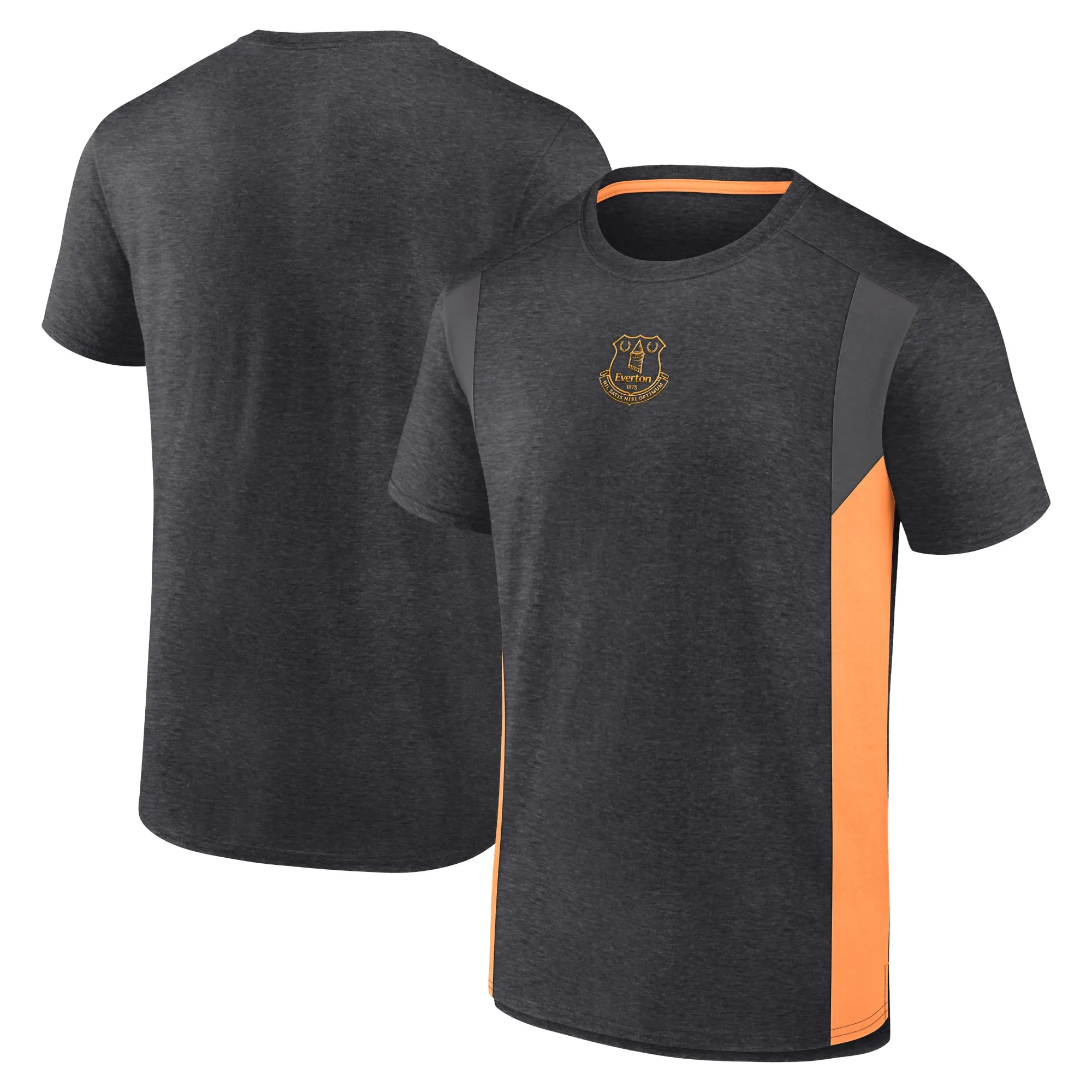 Everton Fundamentals T-Shirt - Charcoal - Mens