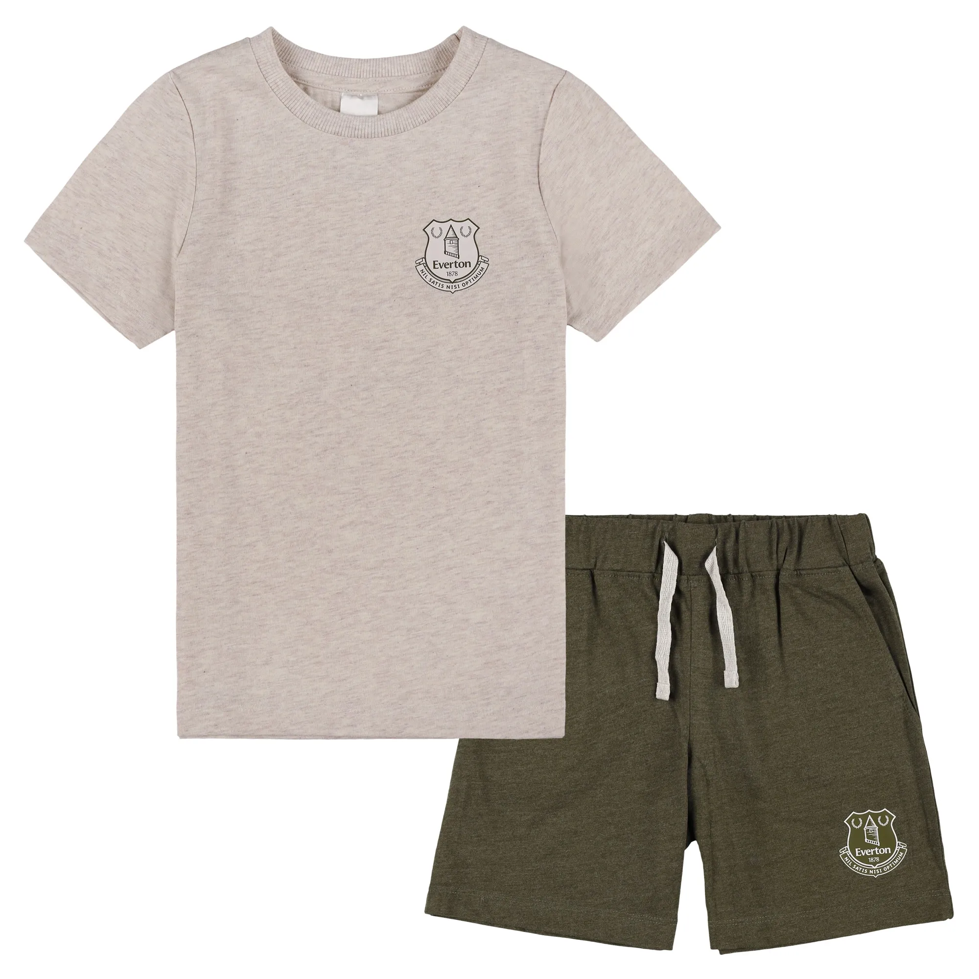 Everton Short Pyjamas - Beige/Khaki - Boys
