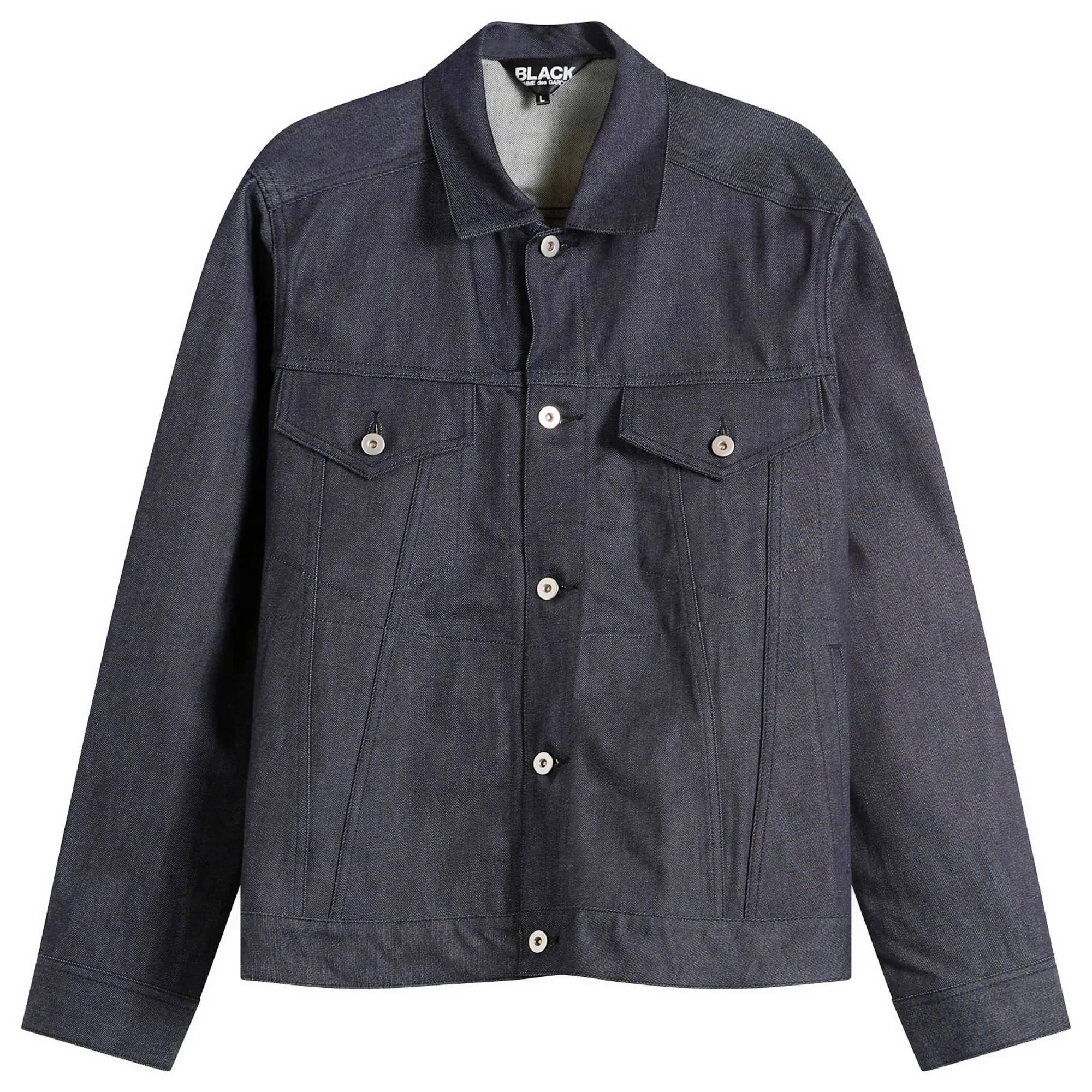 Comme des Garçons Black Men's Denim Jacket Indigo