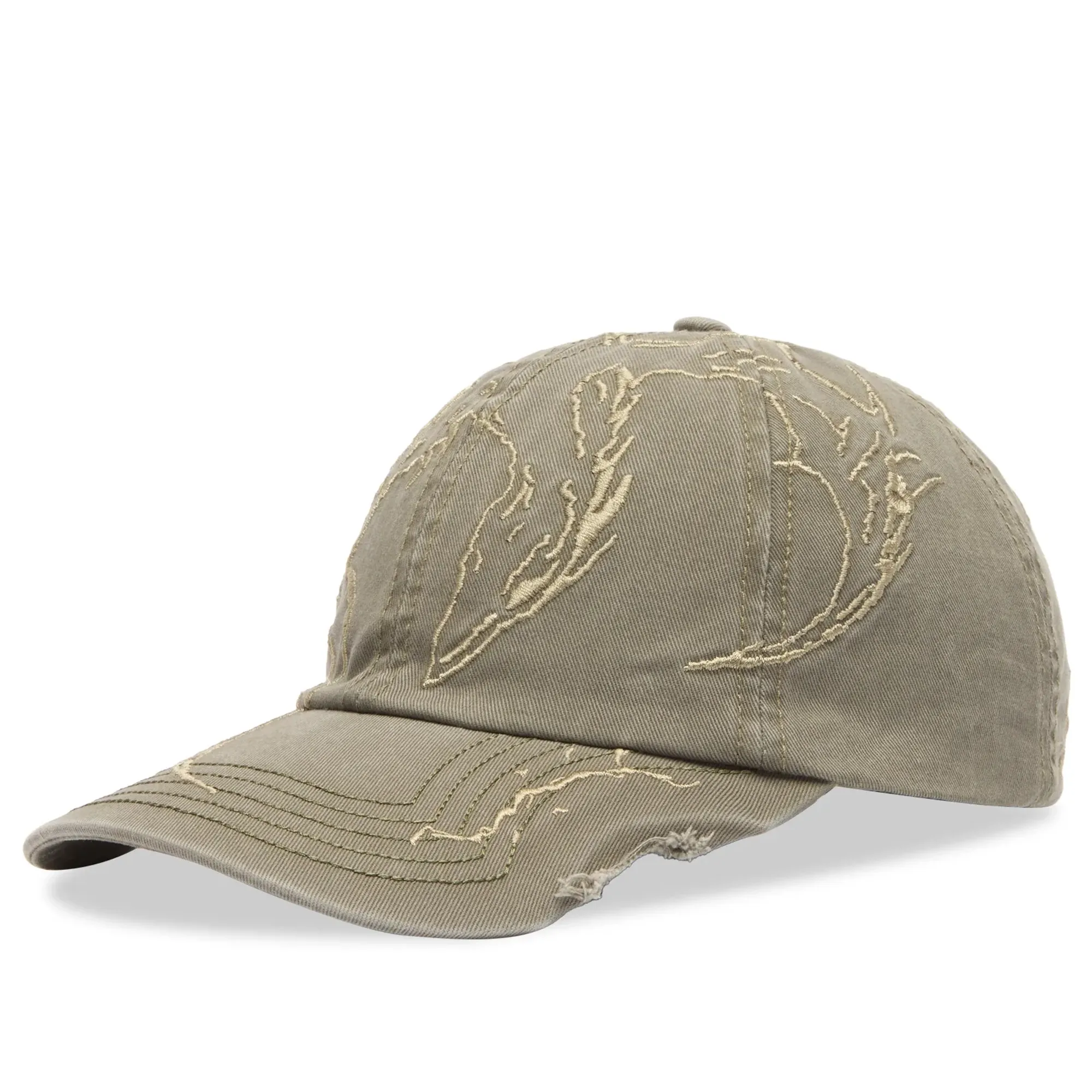 ROA Men's Ryli Embriodered 6 Panel Cap Sage Green