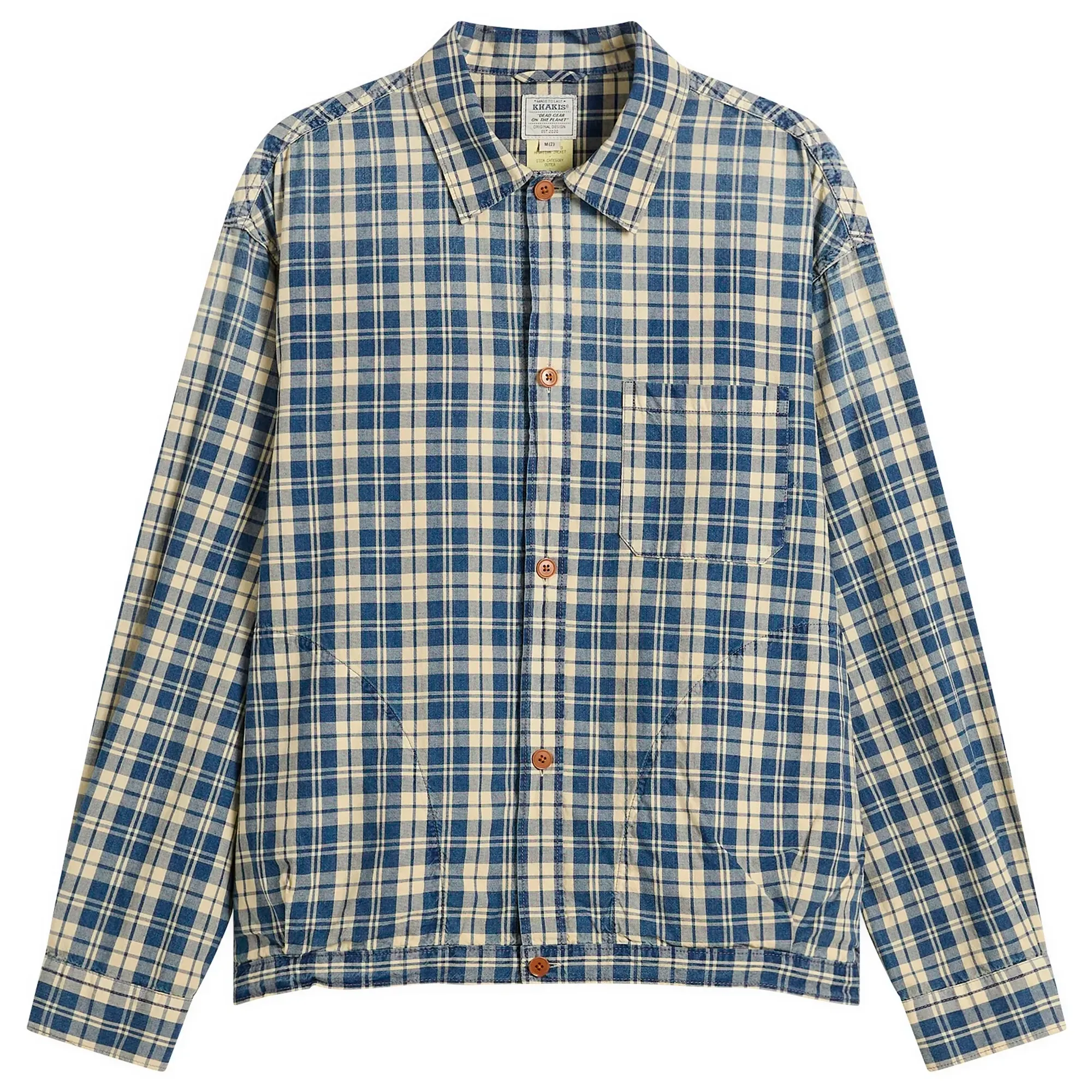 Khakis Men's Hawaiian Jacket Drk Blue