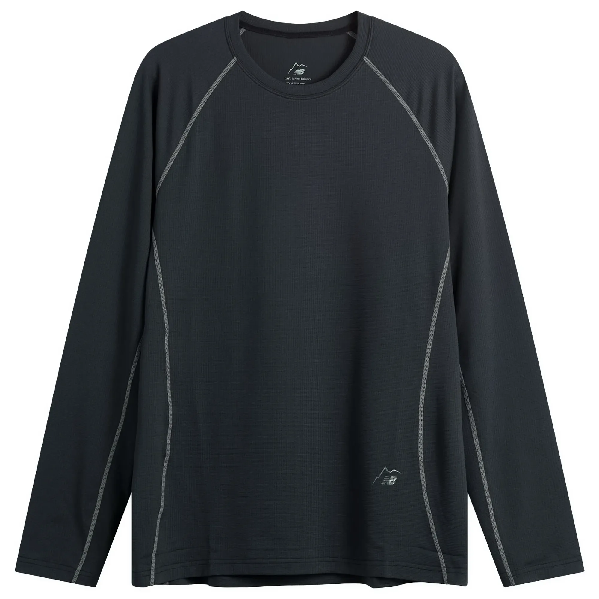 CAYL Men's x New Balance Air Long Sleeve T-Shirt Black
