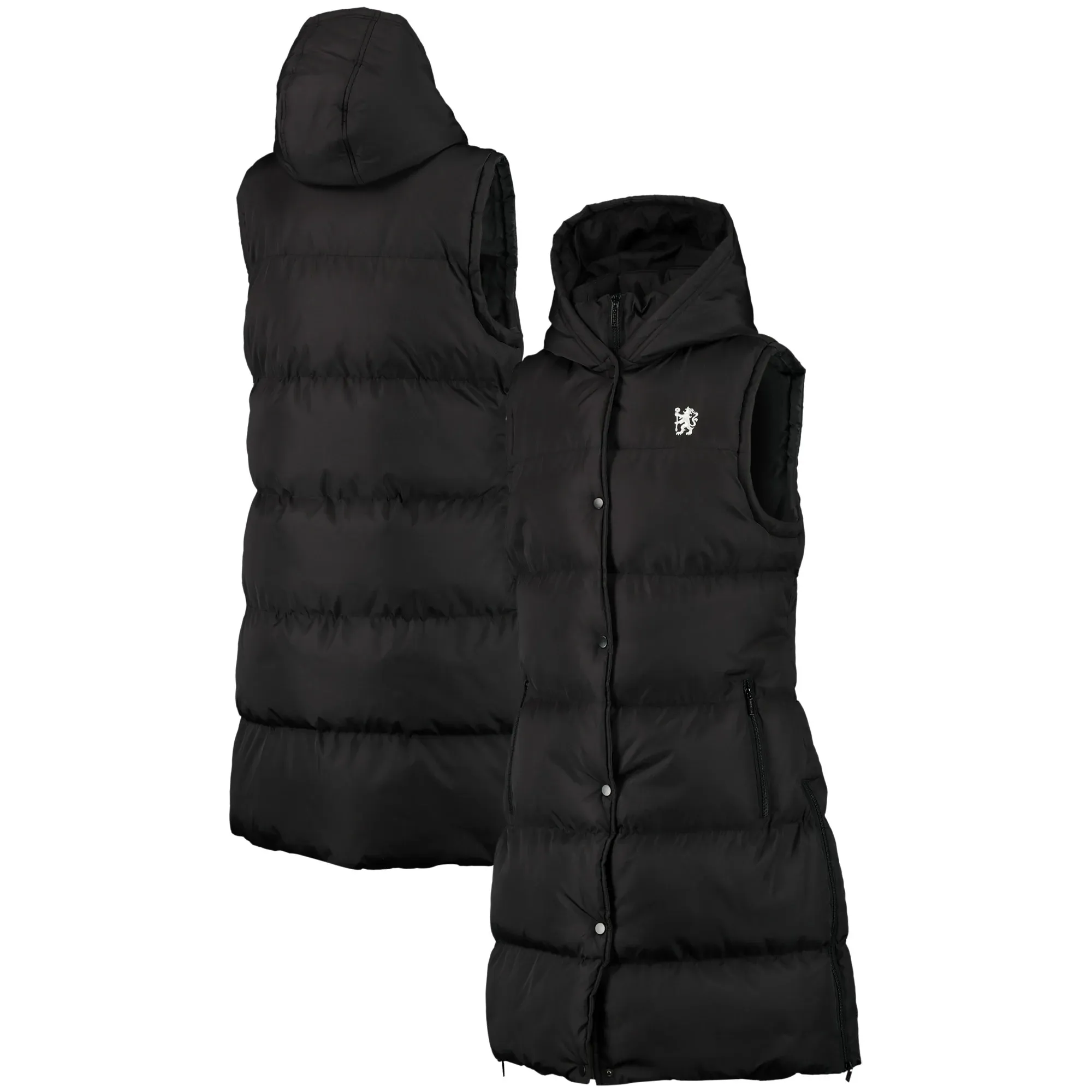 Chelsea Leisure Longline Padded Gilet - Black - Womens