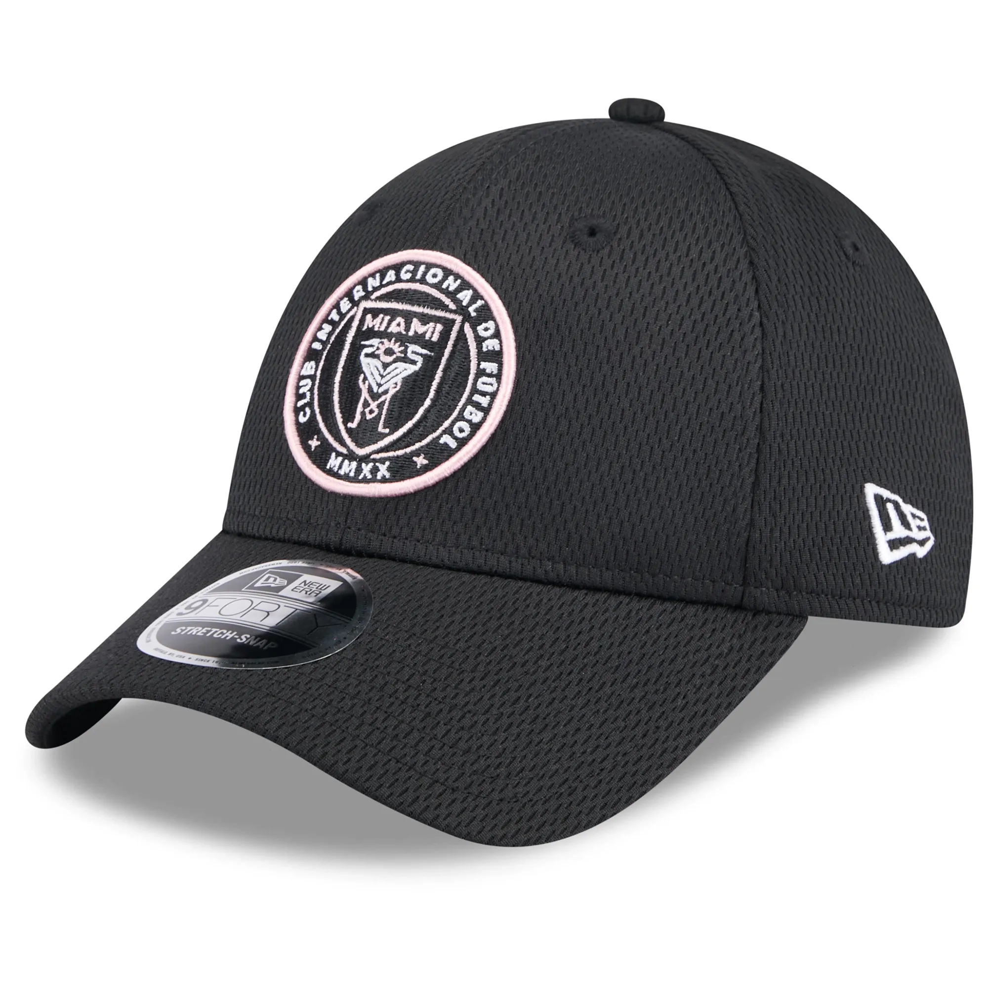 Inter Miami CF New Era Cotton Trucker - Black/White