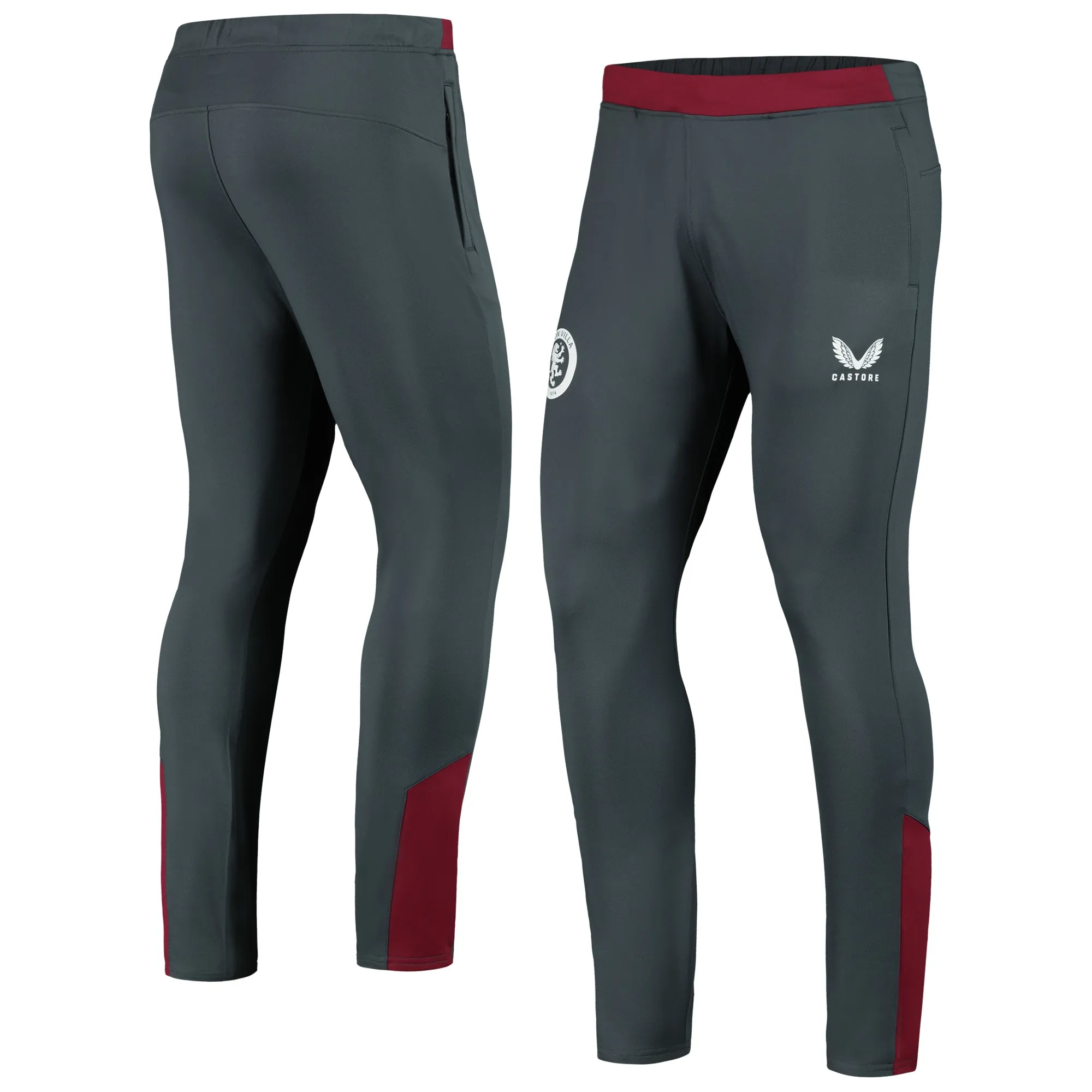 Aston Villa Castore Staff Training Pants - Dark Grey