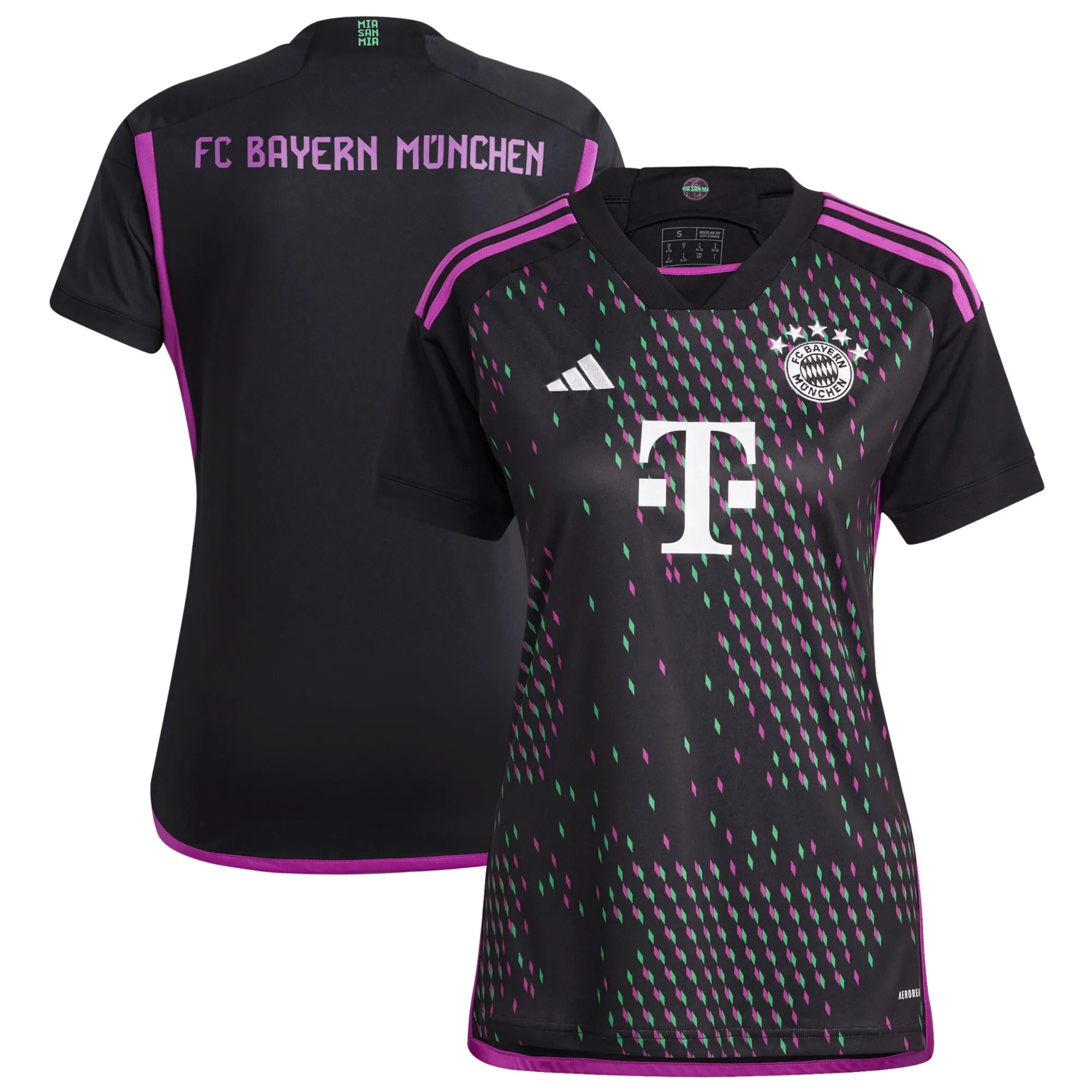 FC Bayern adidas Away Shirt 2023-24 - Womens