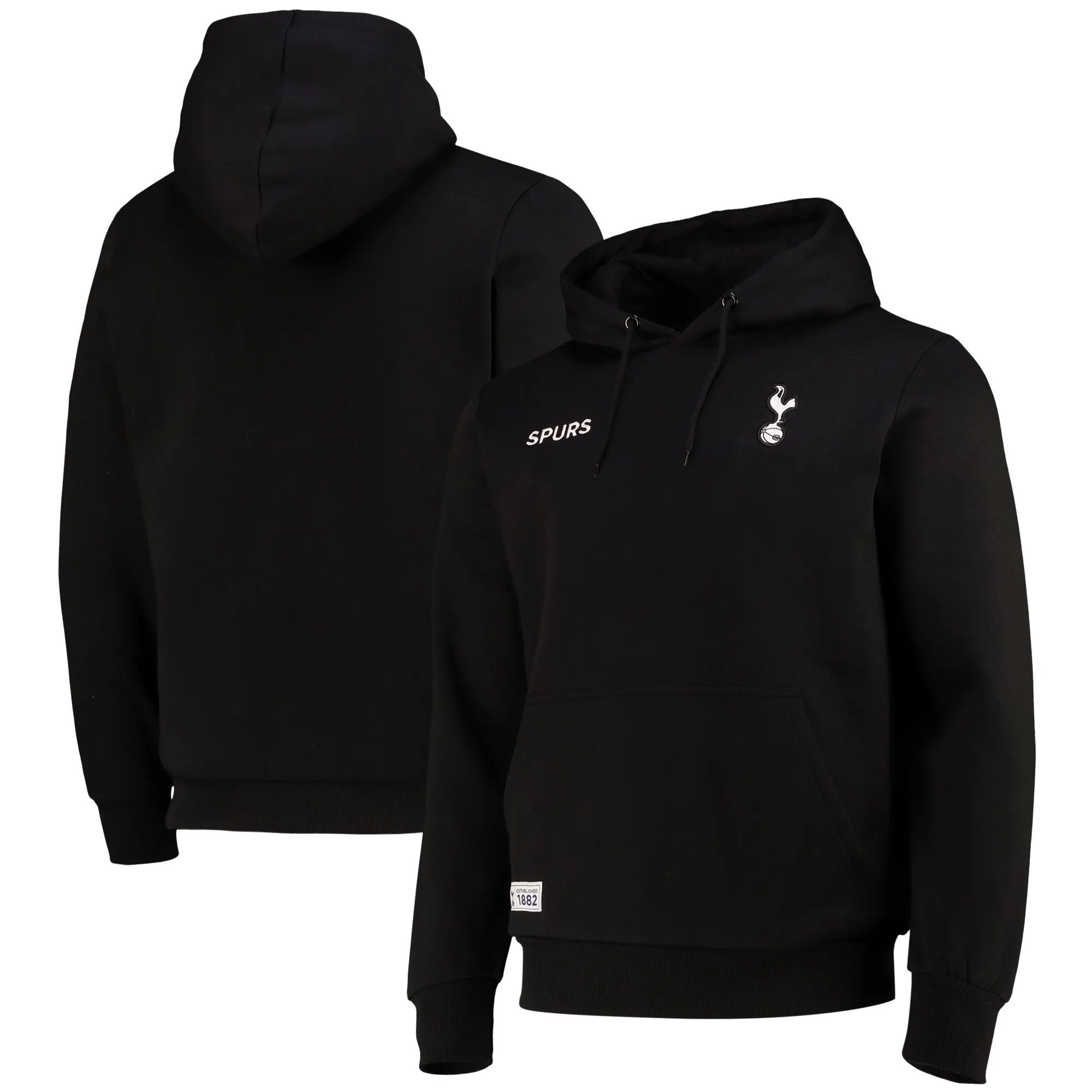 Tottenham Hotspur Core Hoodie - Black - Mens