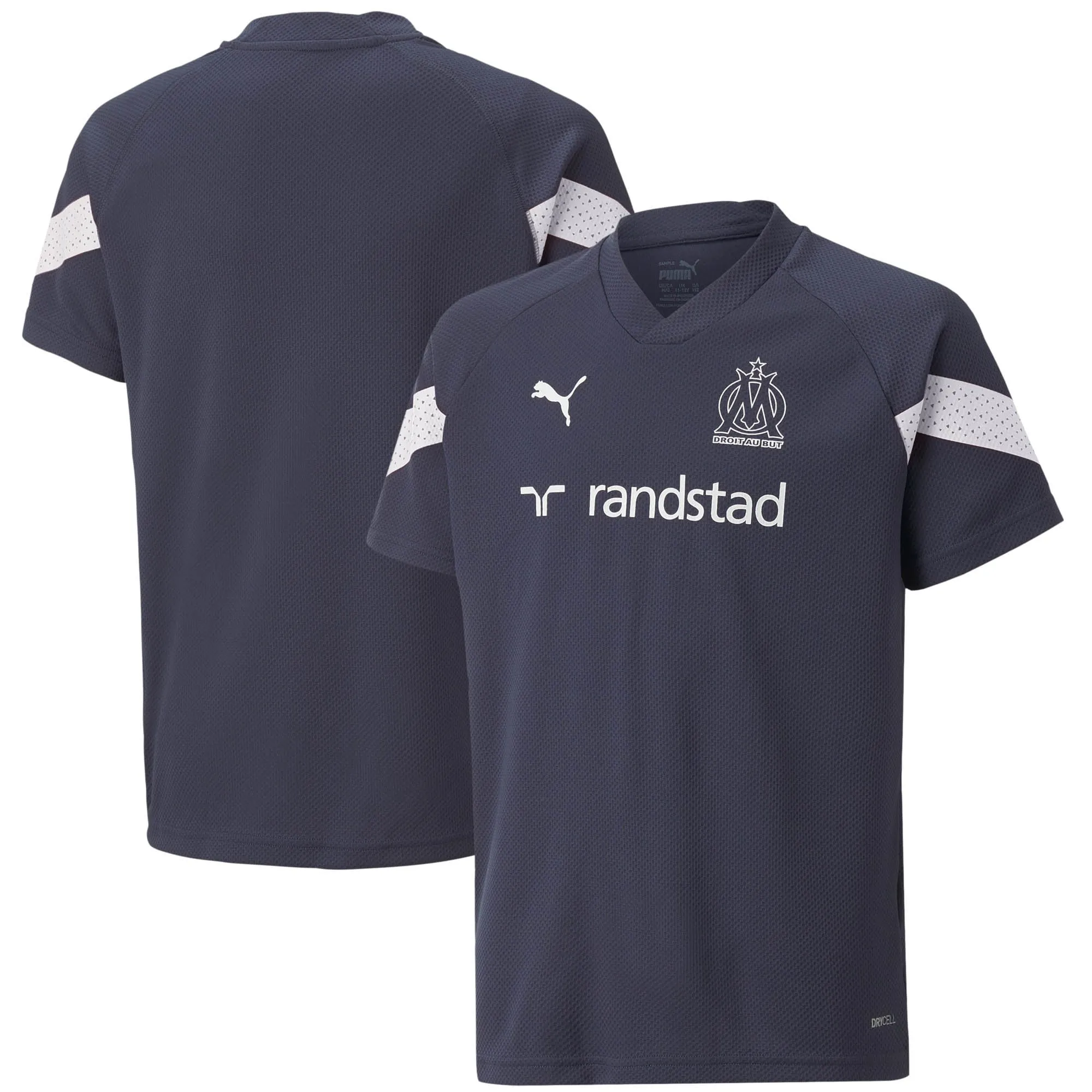 Olympique de Marseille Training Jersey - Dark Blue - Kids