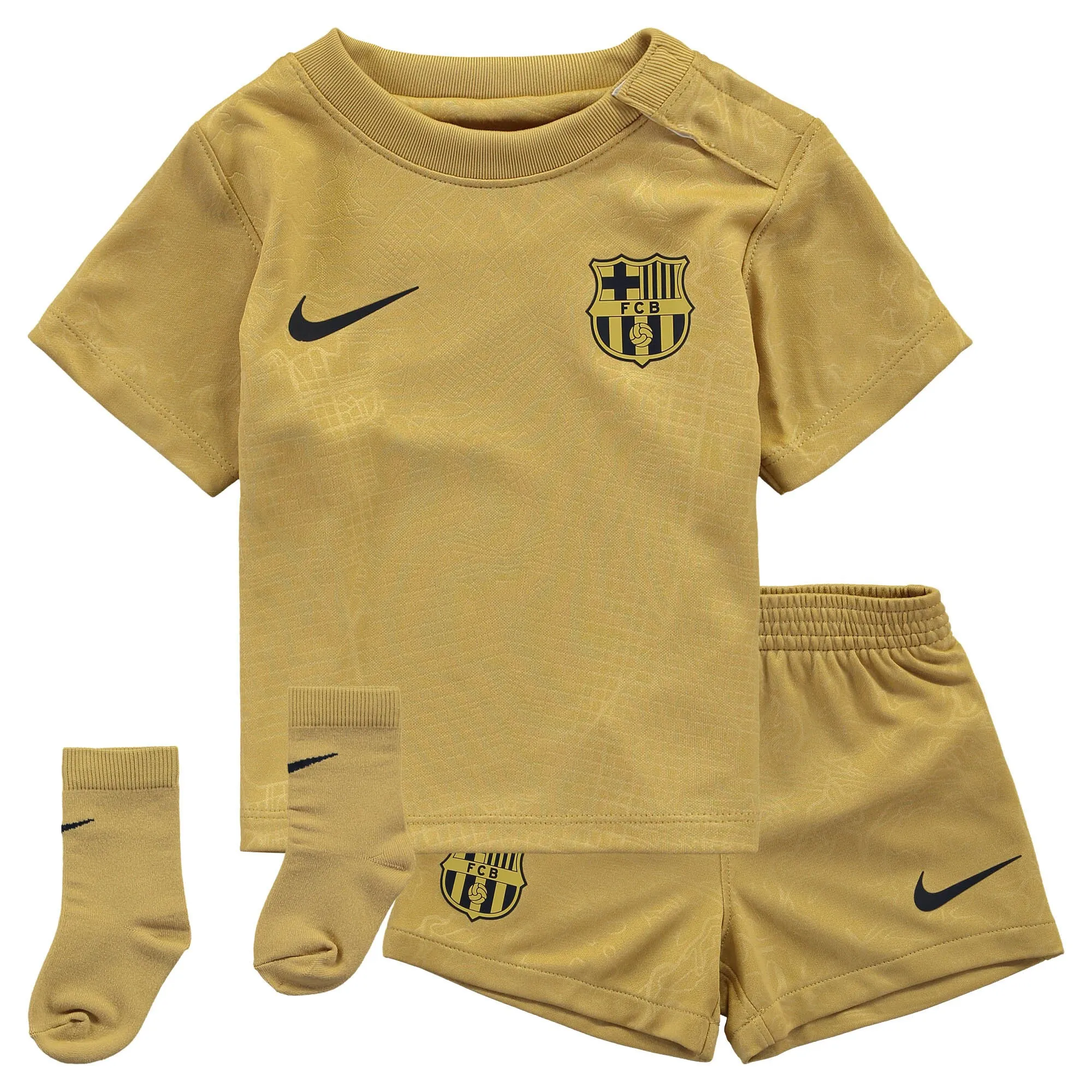Barcelona Away Stadium Kit 2022-23 - Infants