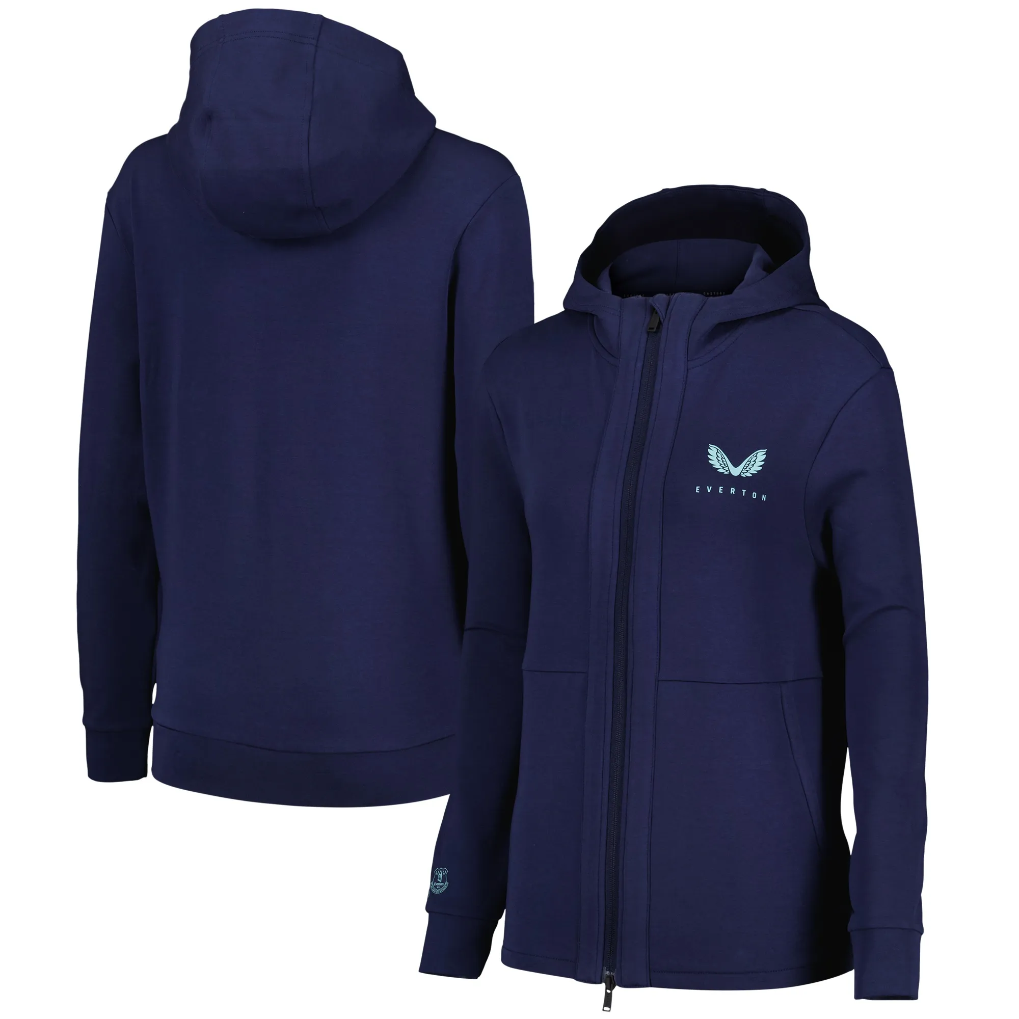 Everton Castore Travel Jacket - Navy - Womens
