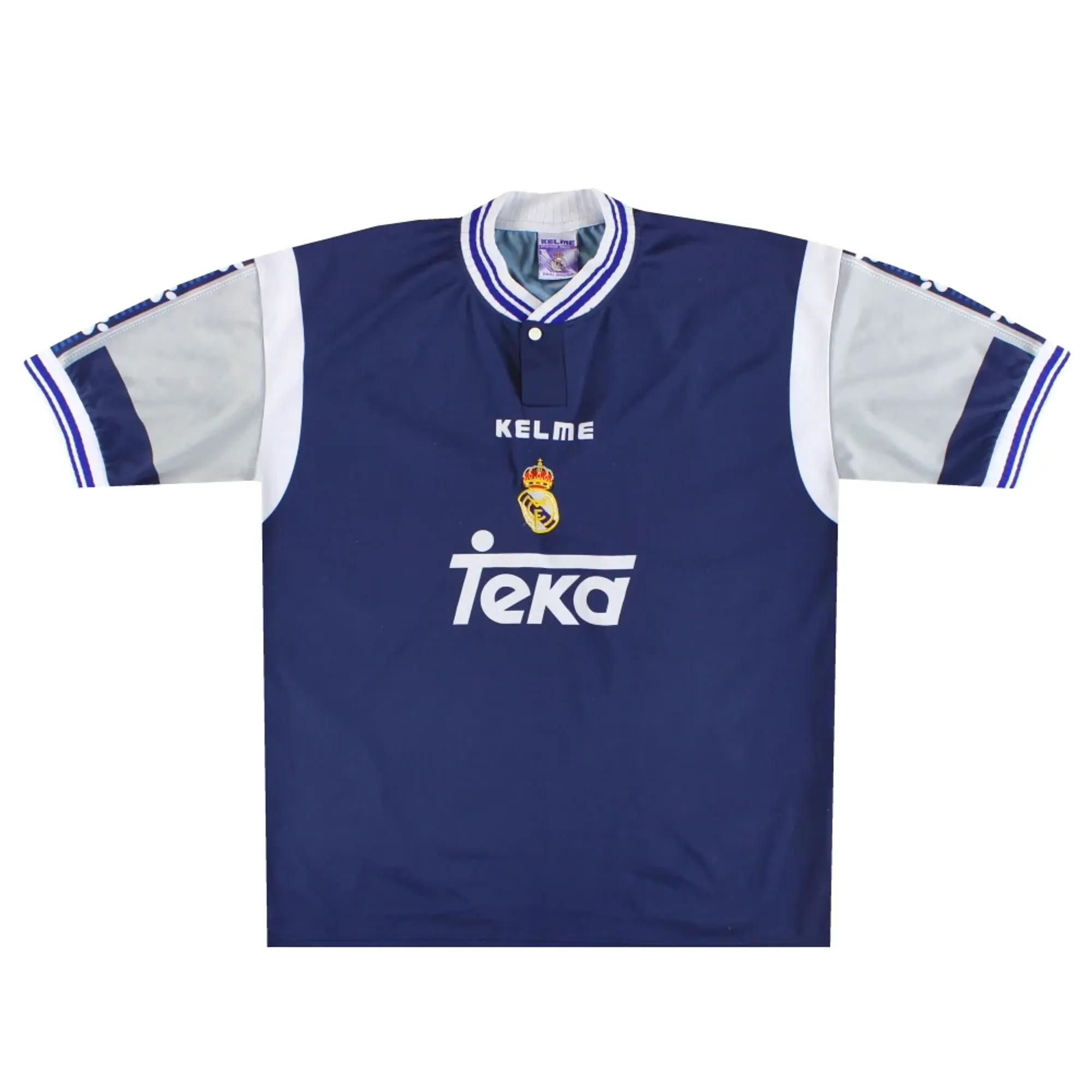 1997-98 Real Madrid Kelme Training Shirt XL - Real Madrid / Excellent 