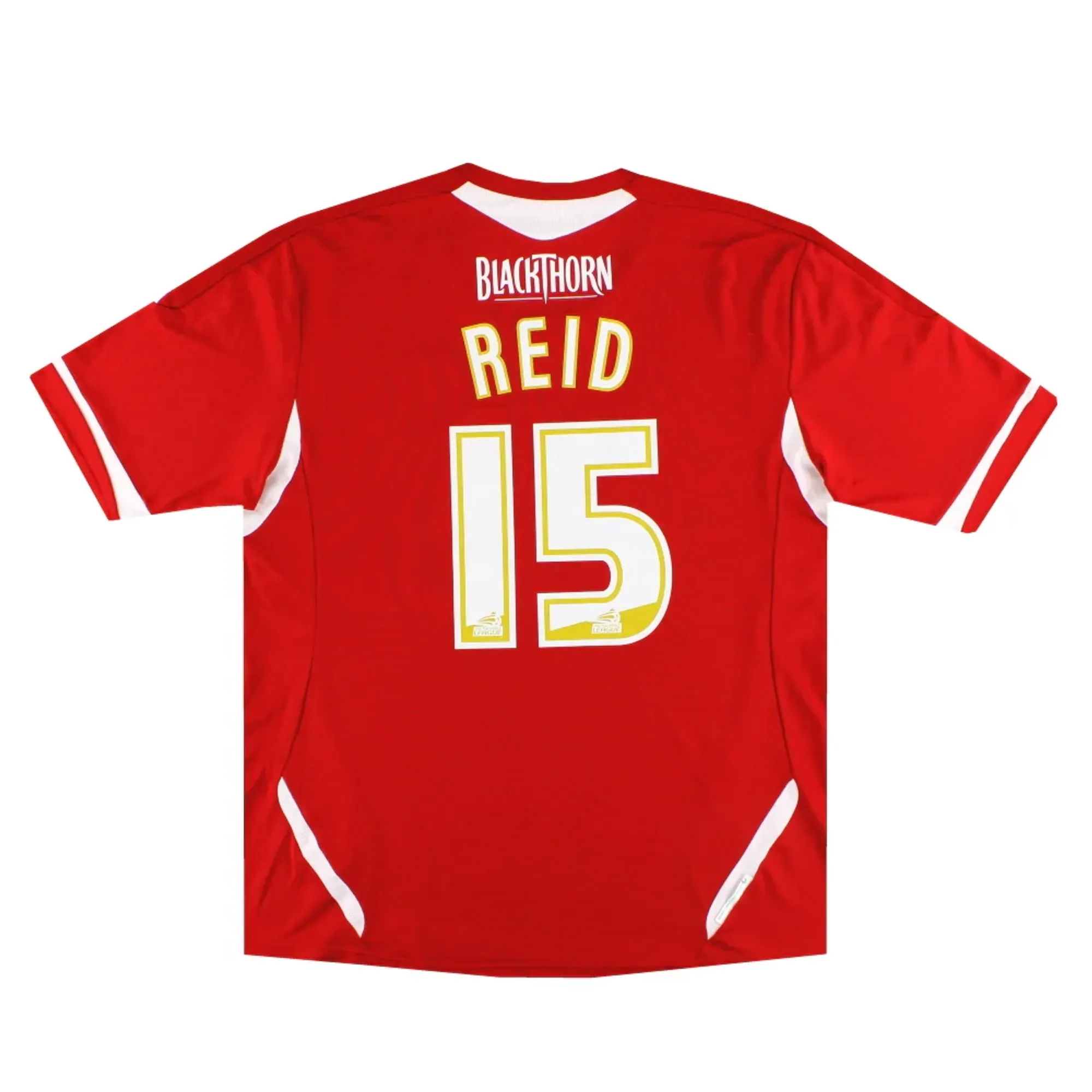 2011-12 Bristol City adidas 'Formotion' Home Shirt Reid #15 XXXL - Bristol City / Excellent 