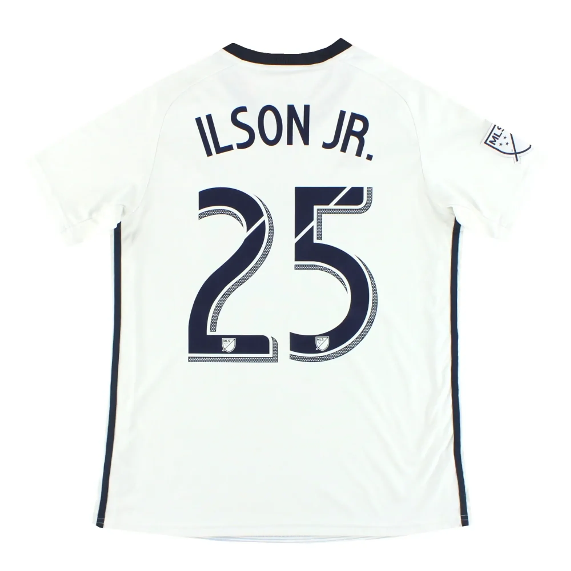 2019 Philadelphia Union adidas Women's Away Shirt Ilson Jr. #25 L - USA Soccer Clubs / Excellent 