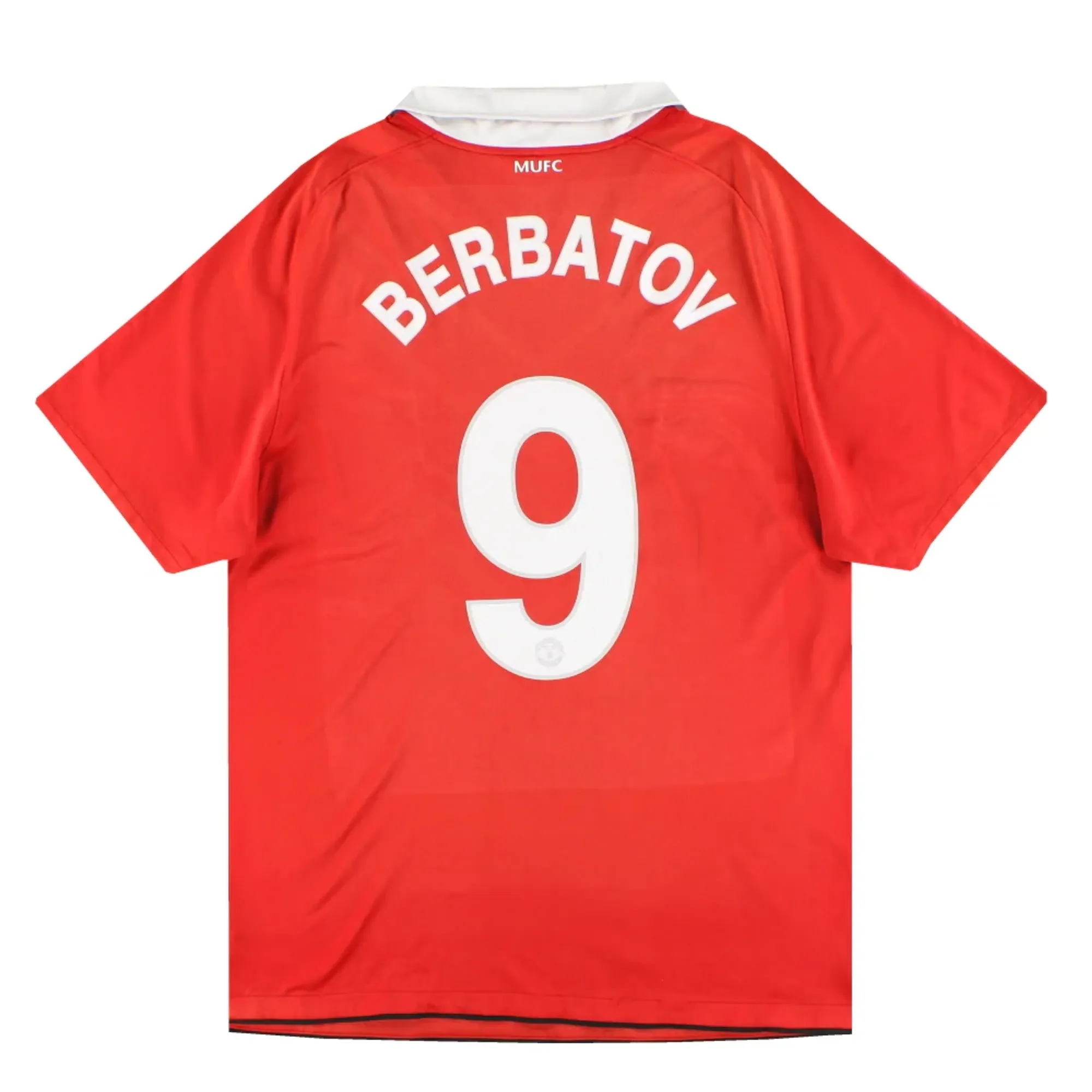 2010-11 Manchester United Nike Home Shirt Berbatov #9 XL - Manchester United / Very Good 