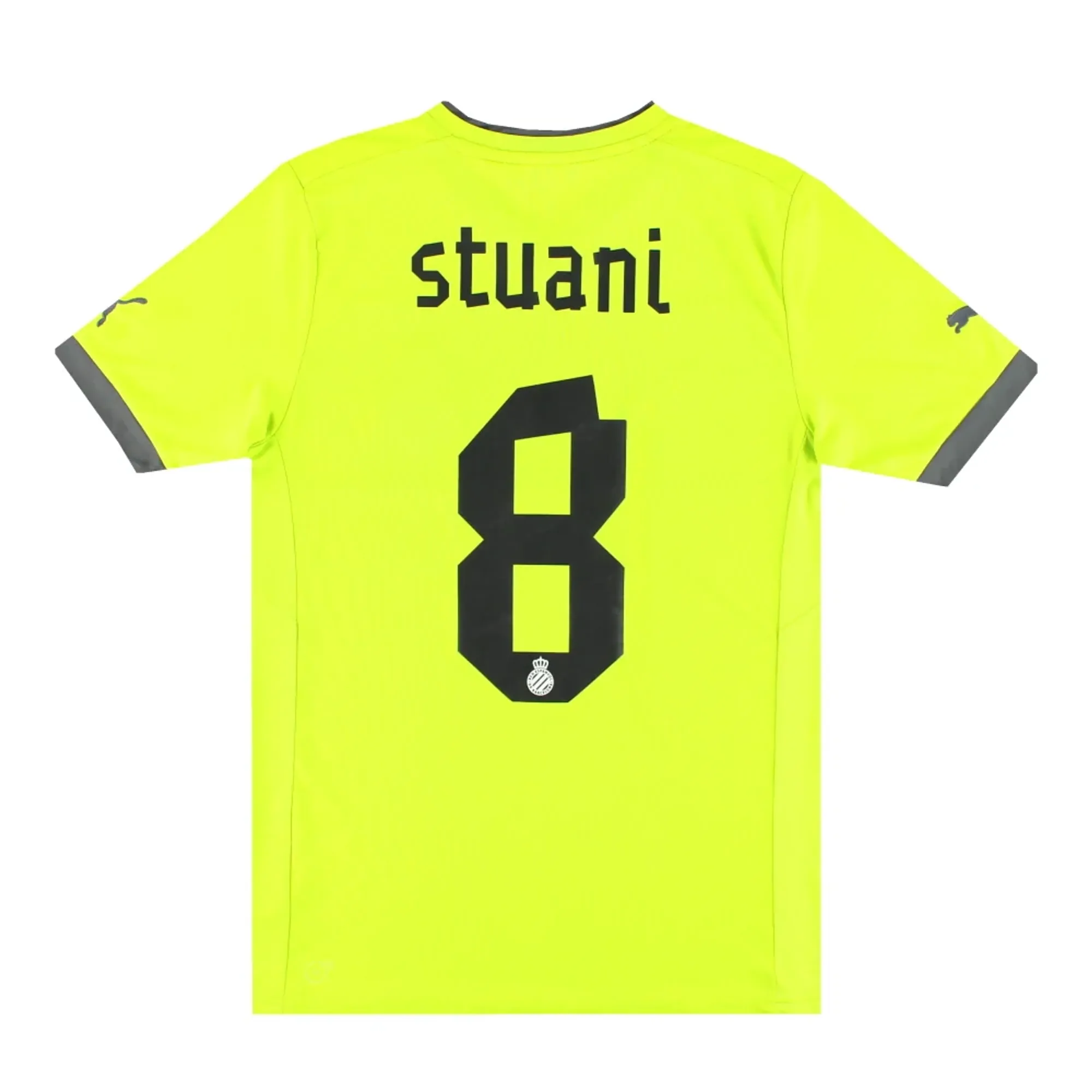2012-13 Espanyol Puma Away Shirt Stauni #8 S - Espanyol / Excellent 