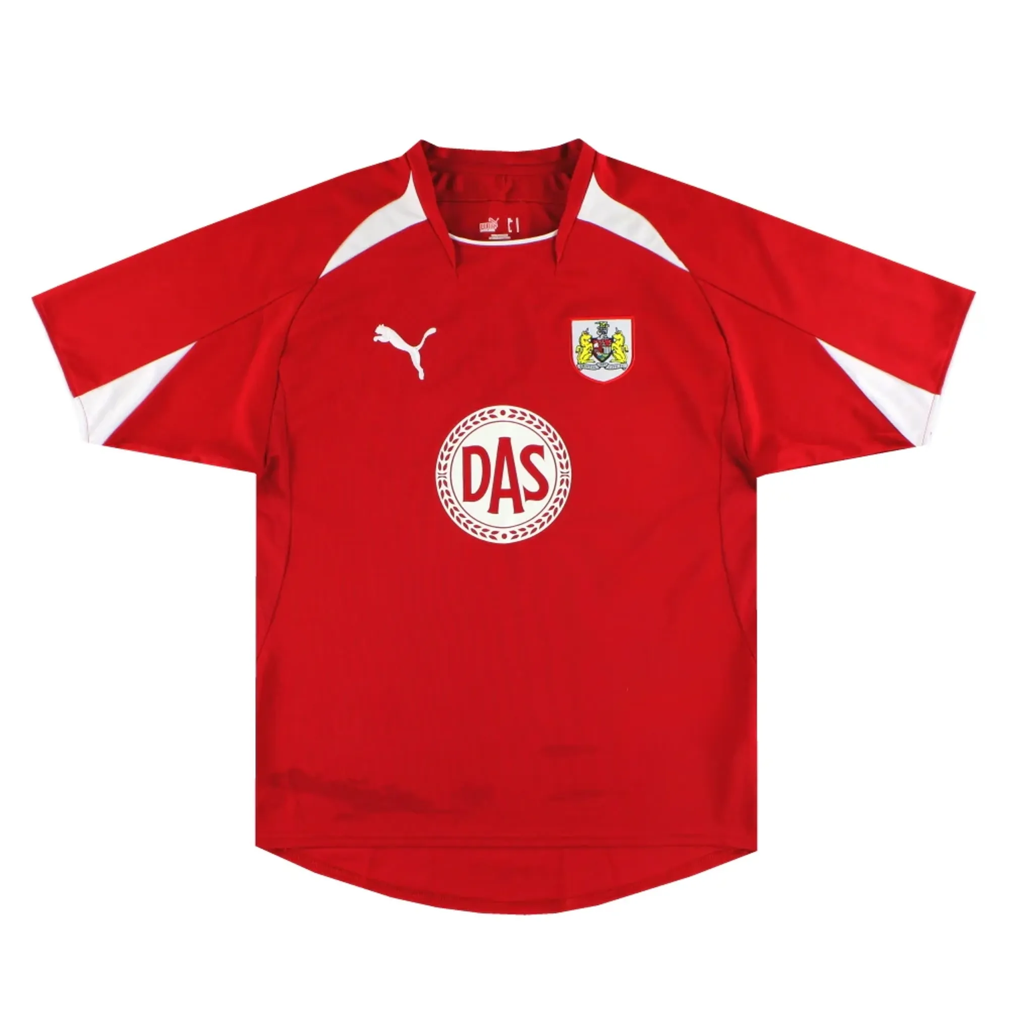 2008-09 Bristol City Puma Home Shirt M - Bristol City / Excellent 