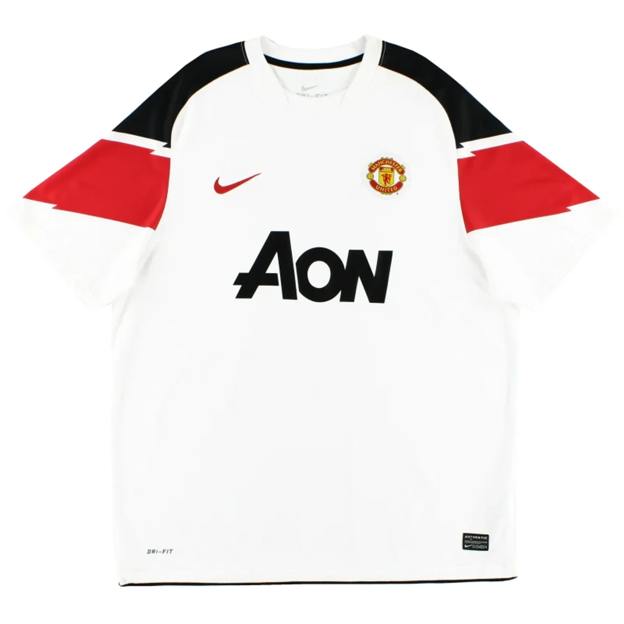 2010-12 Manchester United Nike Away Shirt *Mint* XXL - Manchester United / Mint 