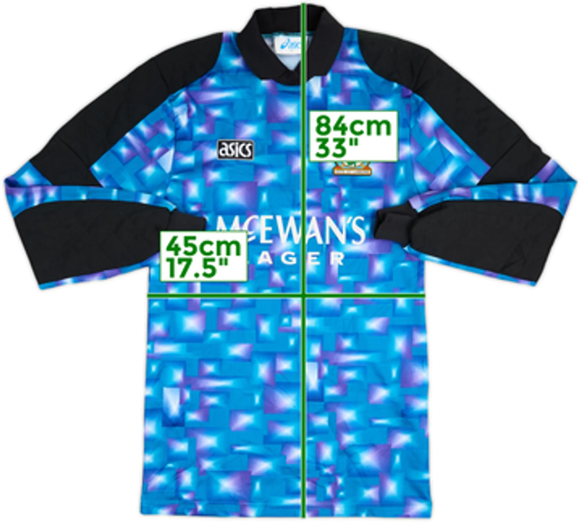 1993-94 Blackburn GK Shirt - 8/10 - (S)