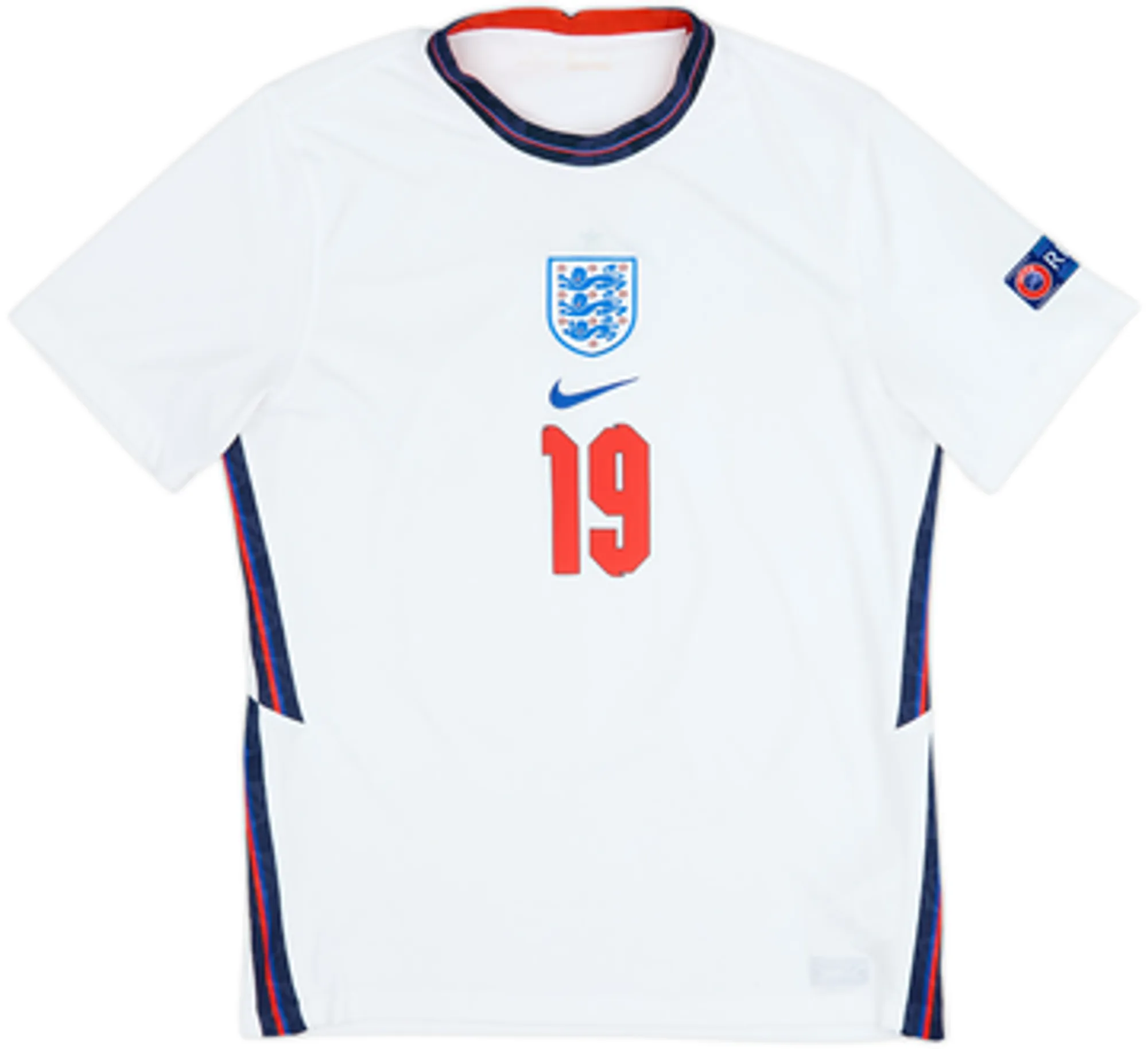 2020-22 England Home Shirt Mount #19 - 6/10 - (M)