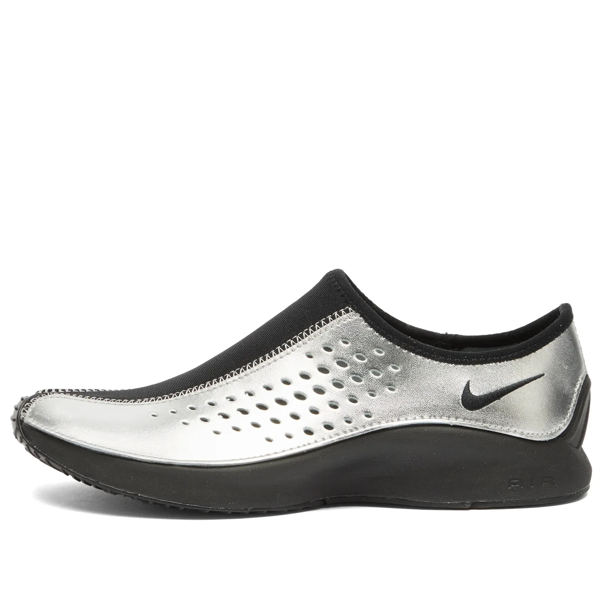 Nike Women's Superfly Moc Sneaker Mtlc Silver/Black