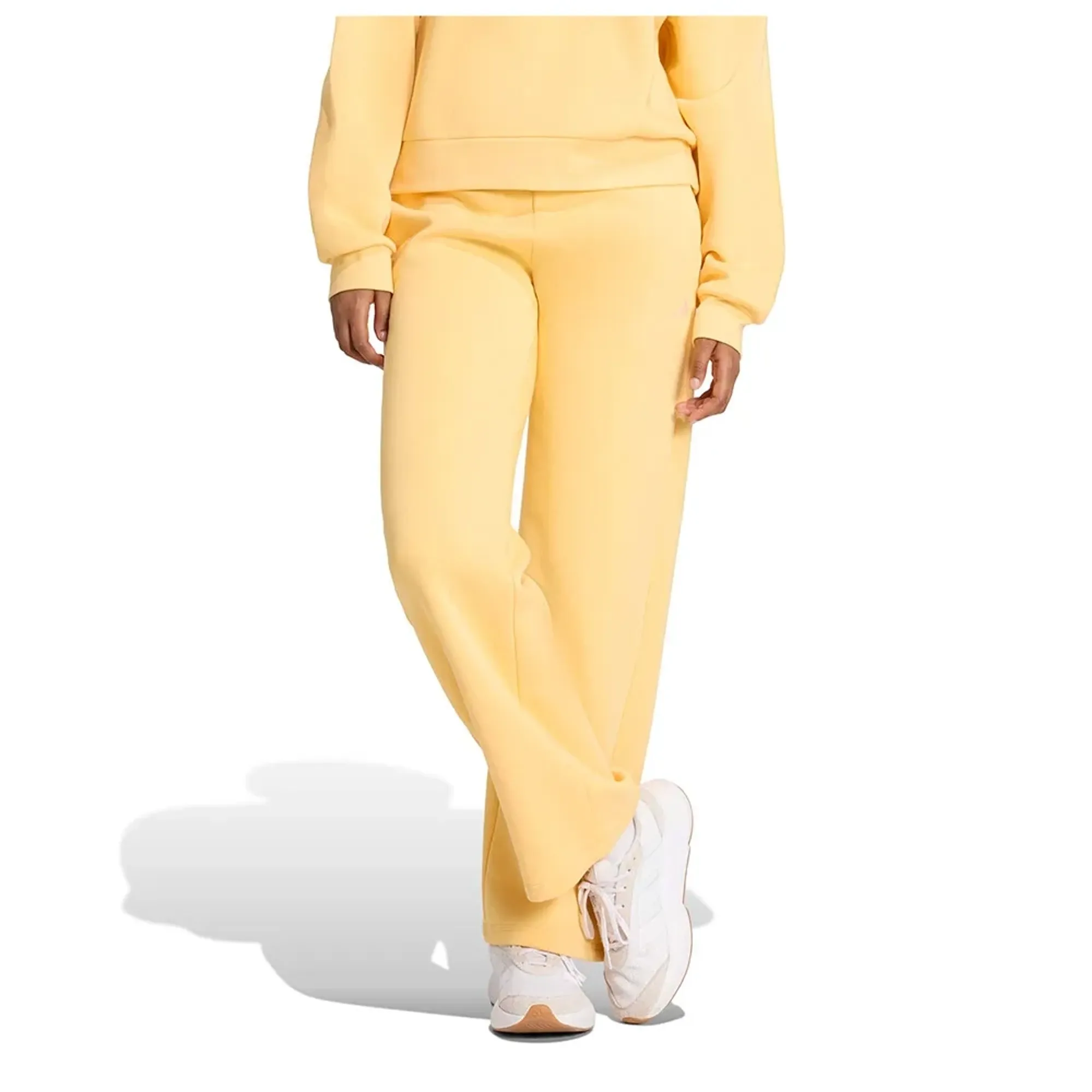 Adidas Essentials Small Logo Feel Cozy Open-hem Joggers