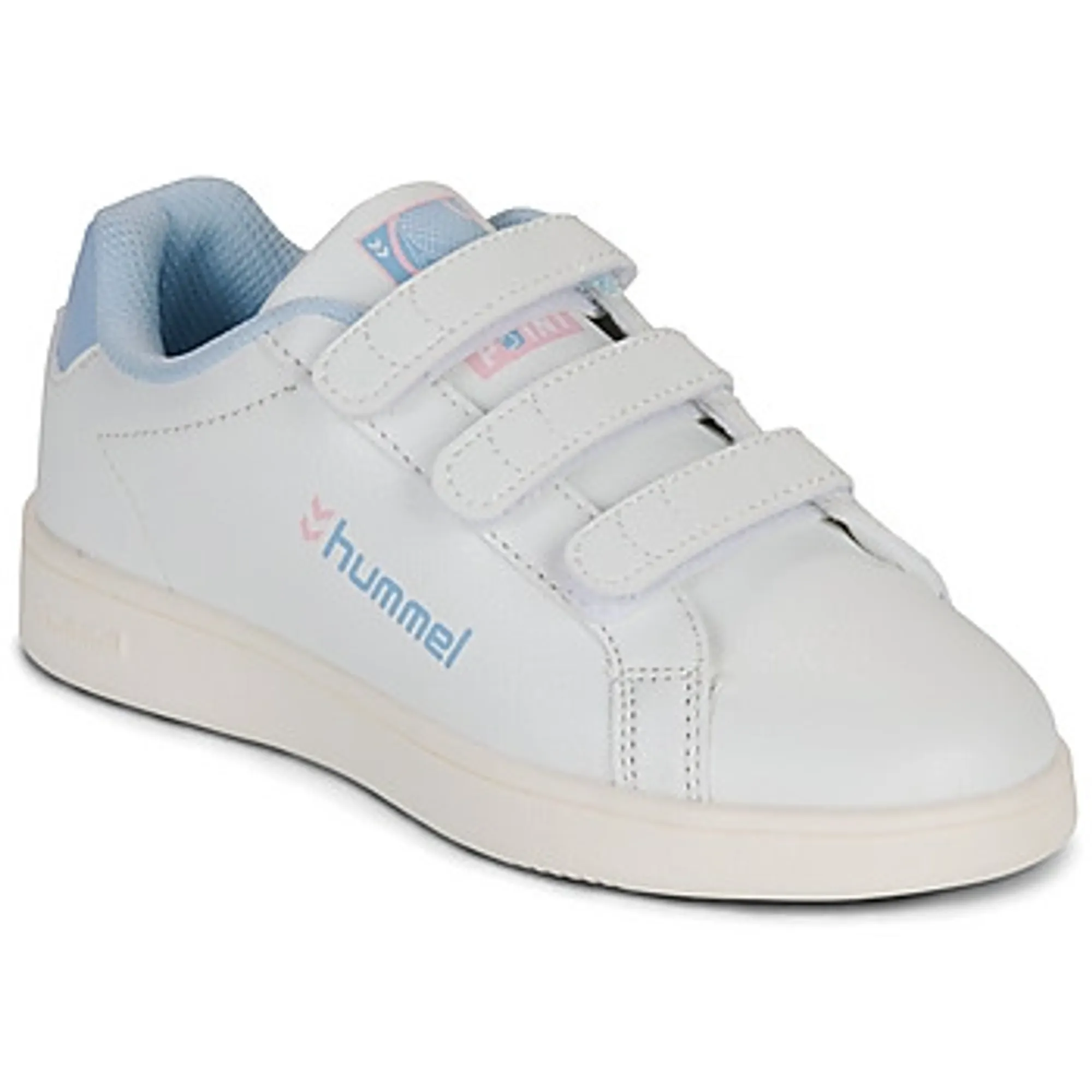 hummel  MATCH POINT JR  girls's Children's Shoes (Trainers) in White