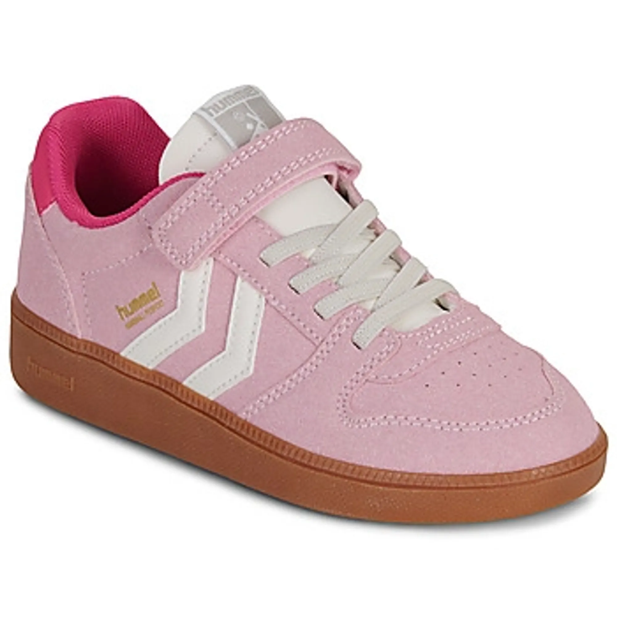 hummel  HANDBALL PERFEKT CL JR  girls's Children's Shoes (Trainers) in Pink