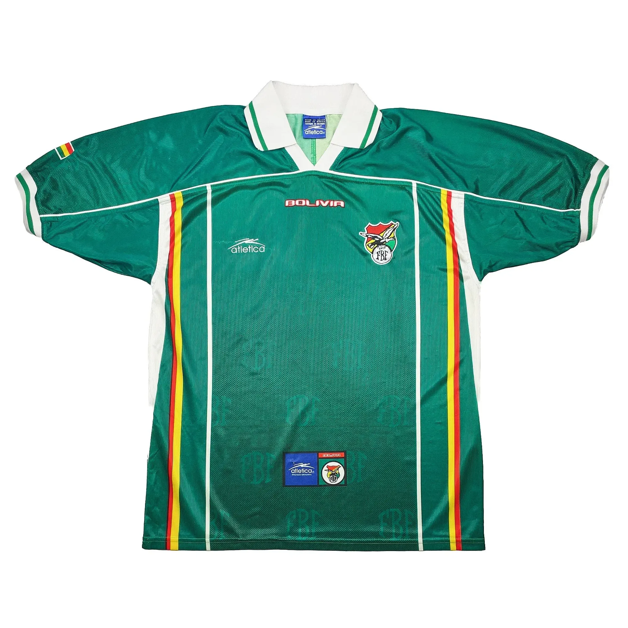 2002/03 Bolivia Home Shirt (L) Atletica | Cult Kits