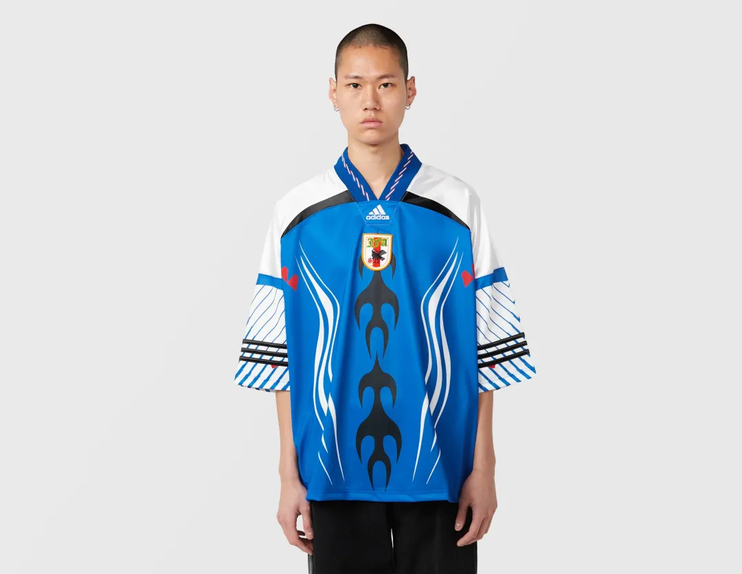 adidas Originals Bringbacks Remixed Japan Jersey, Blue | KD5984