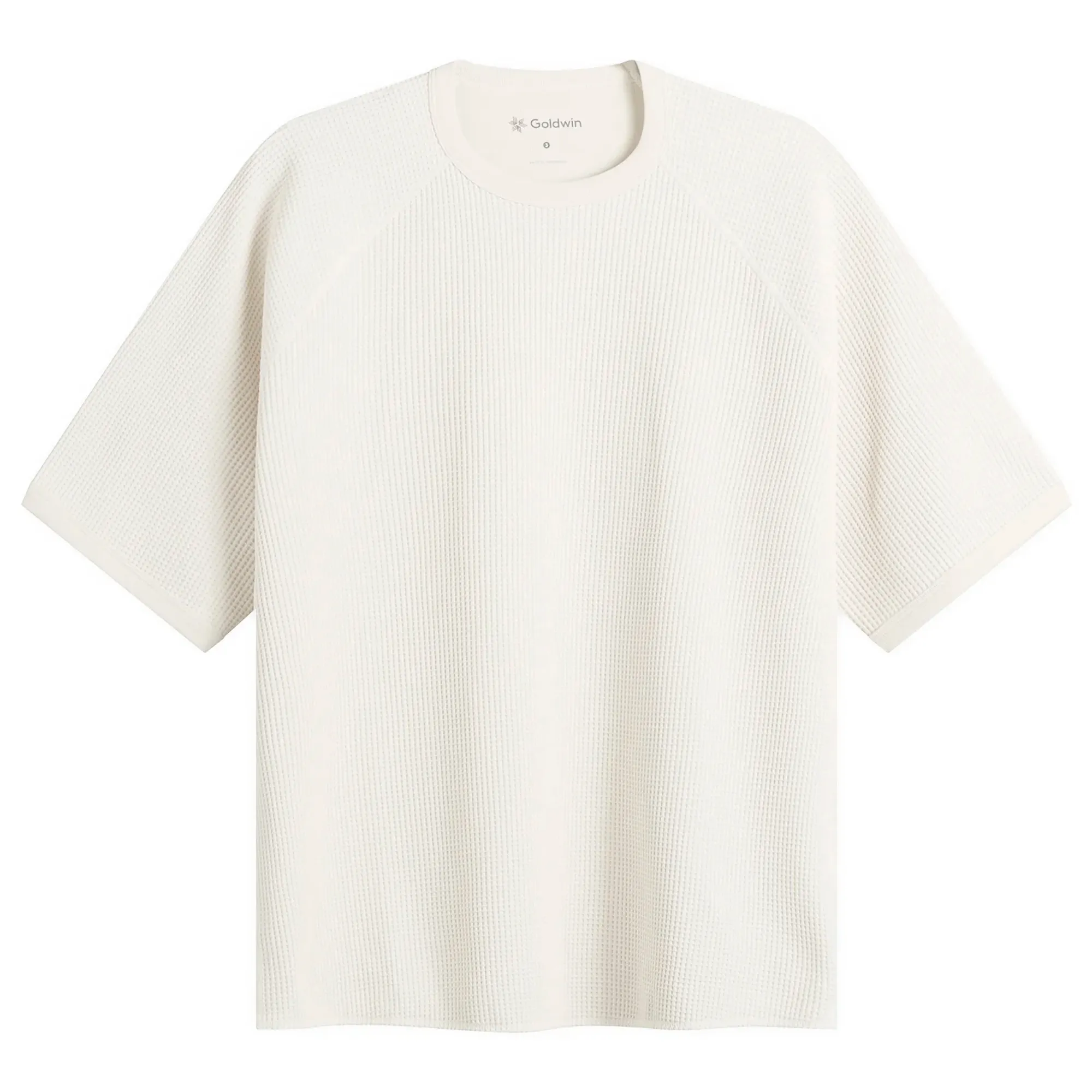 Goldwin Men's Waffle Light T-Shirt Ivory