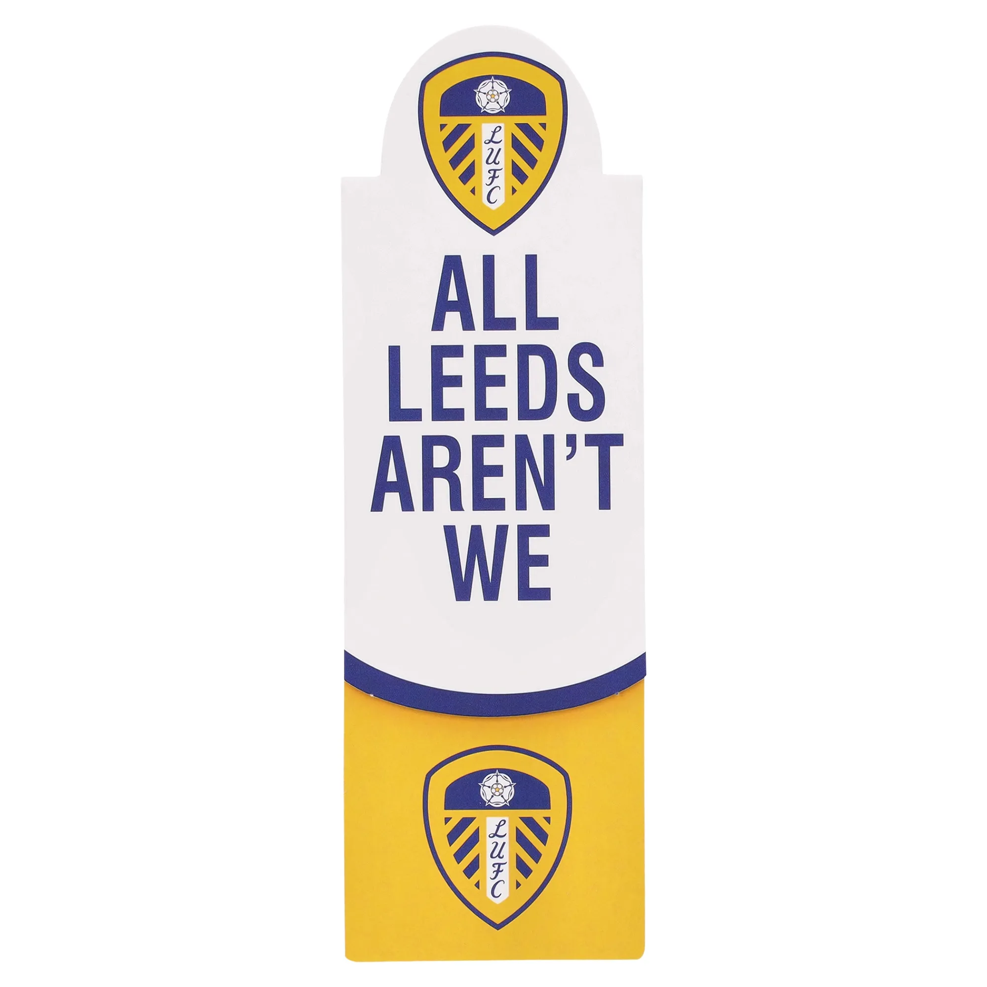 Leeds United Street Sign Bookmark