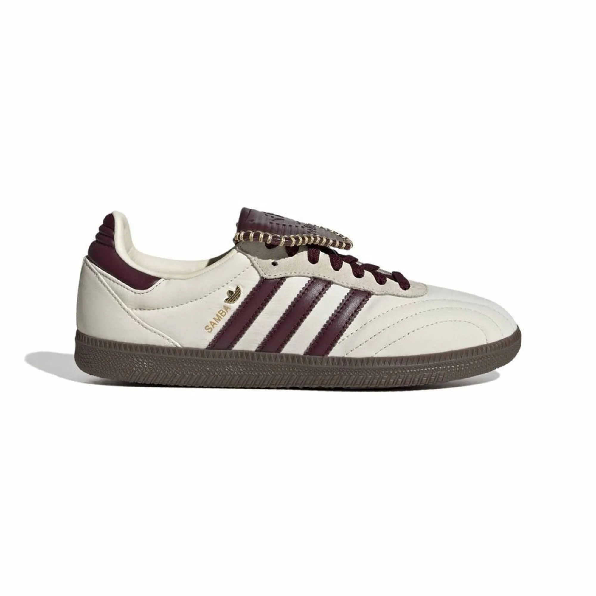 Adidas Samba Lt - Cream White/Maroon/Gold Metallic Women - ['White']