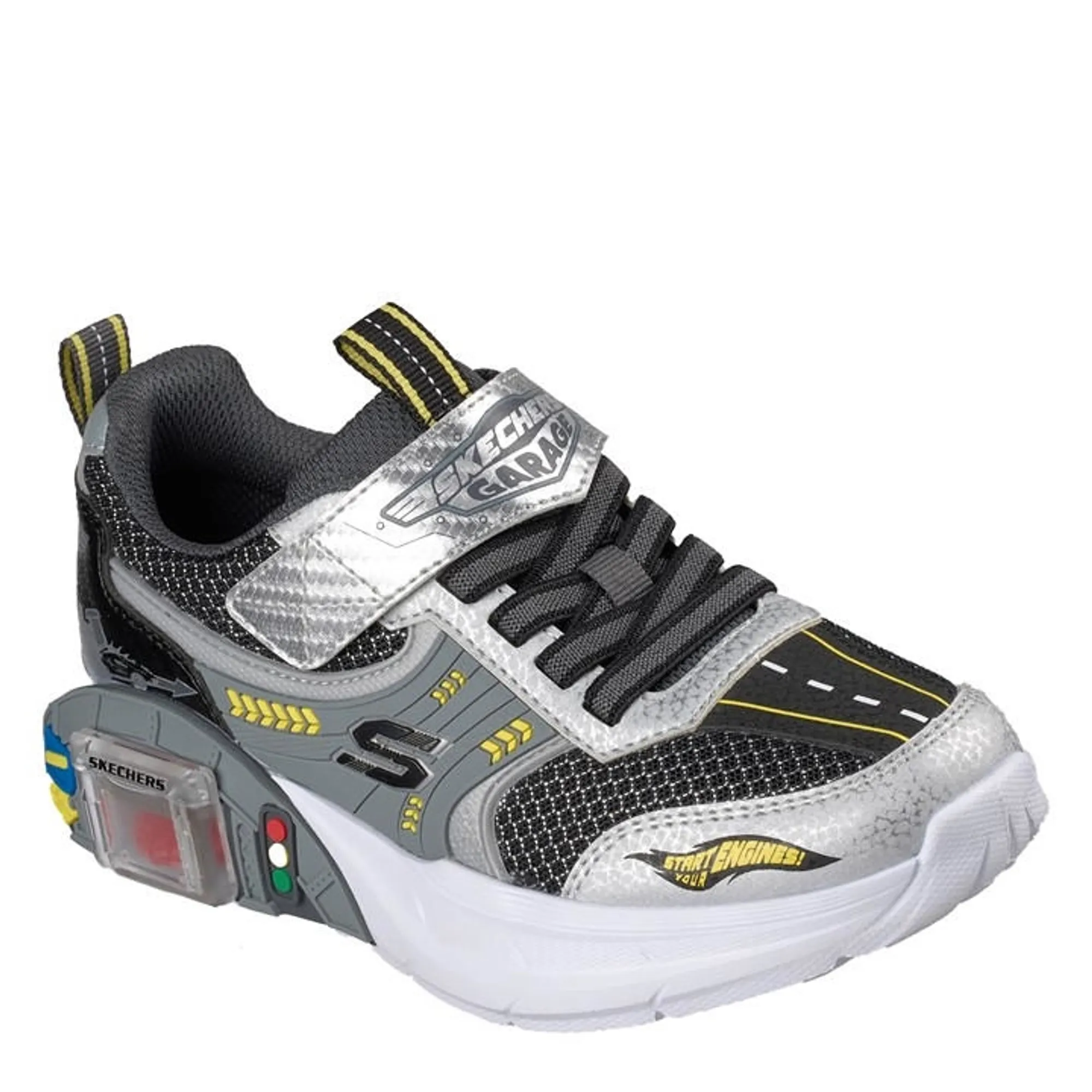 Skechers Garage Toddler Trainers - Grey