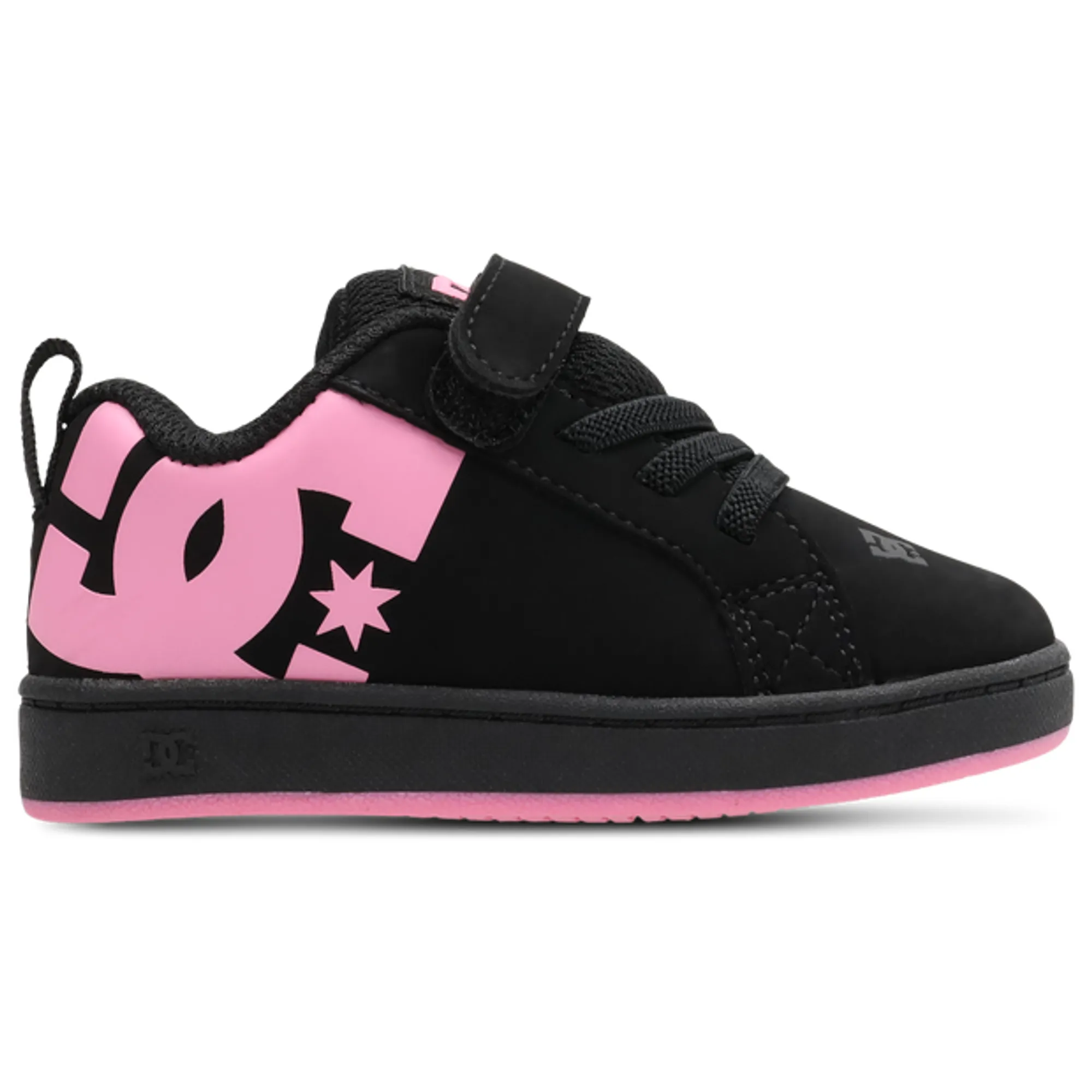 DC Sneakers Court Graffik Baby Shoes - Black