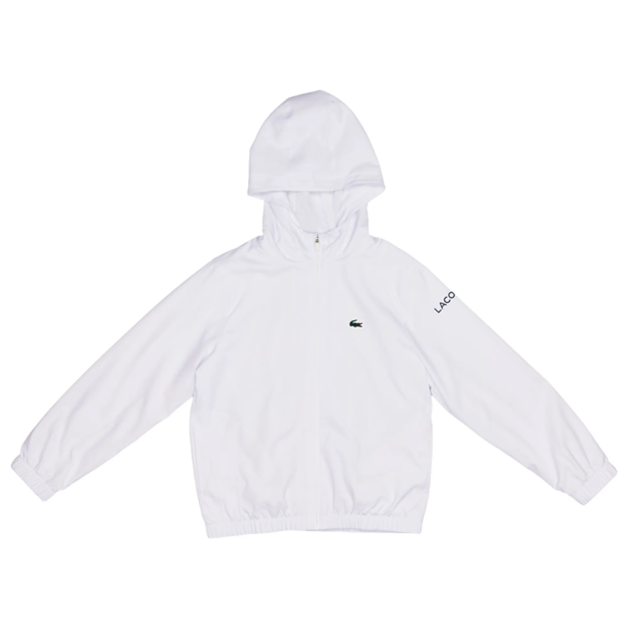 Lacoste Diamond Taffeta Kid's Track Tops - White