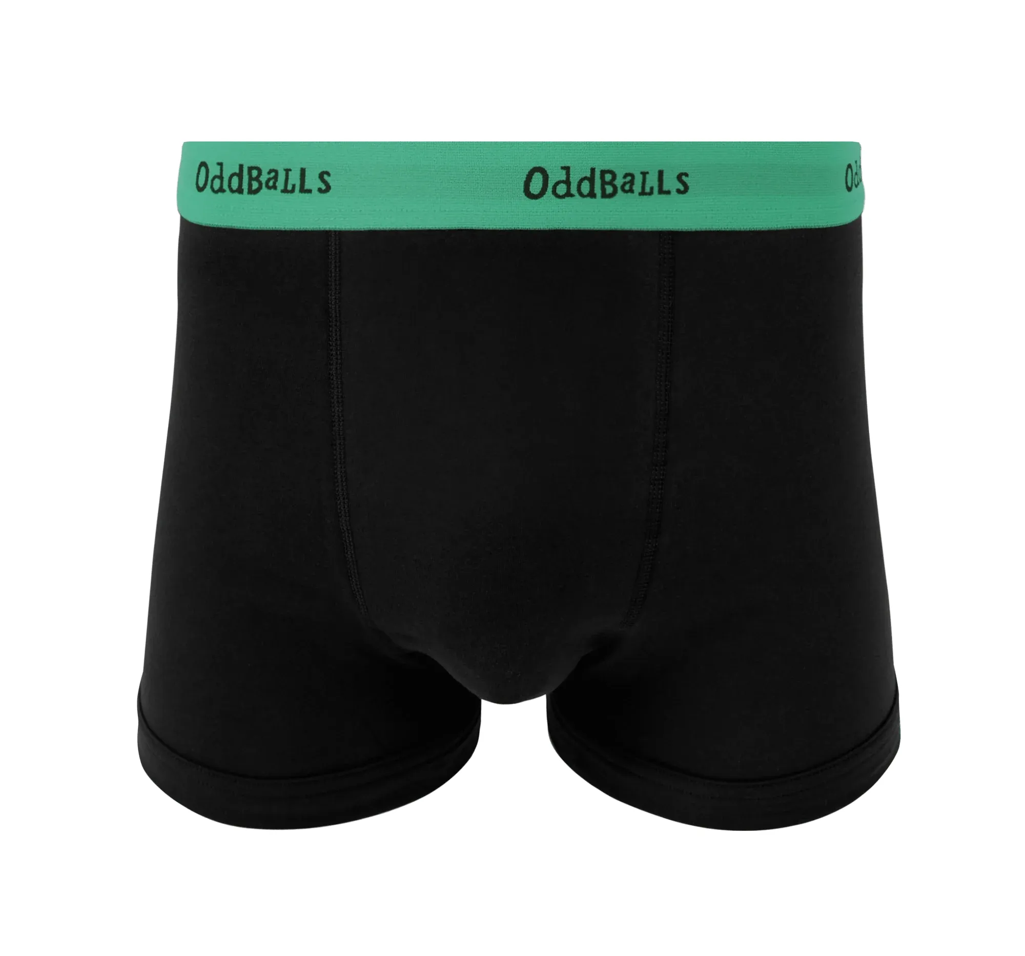 Green & Black - Mens Boxer Shorts