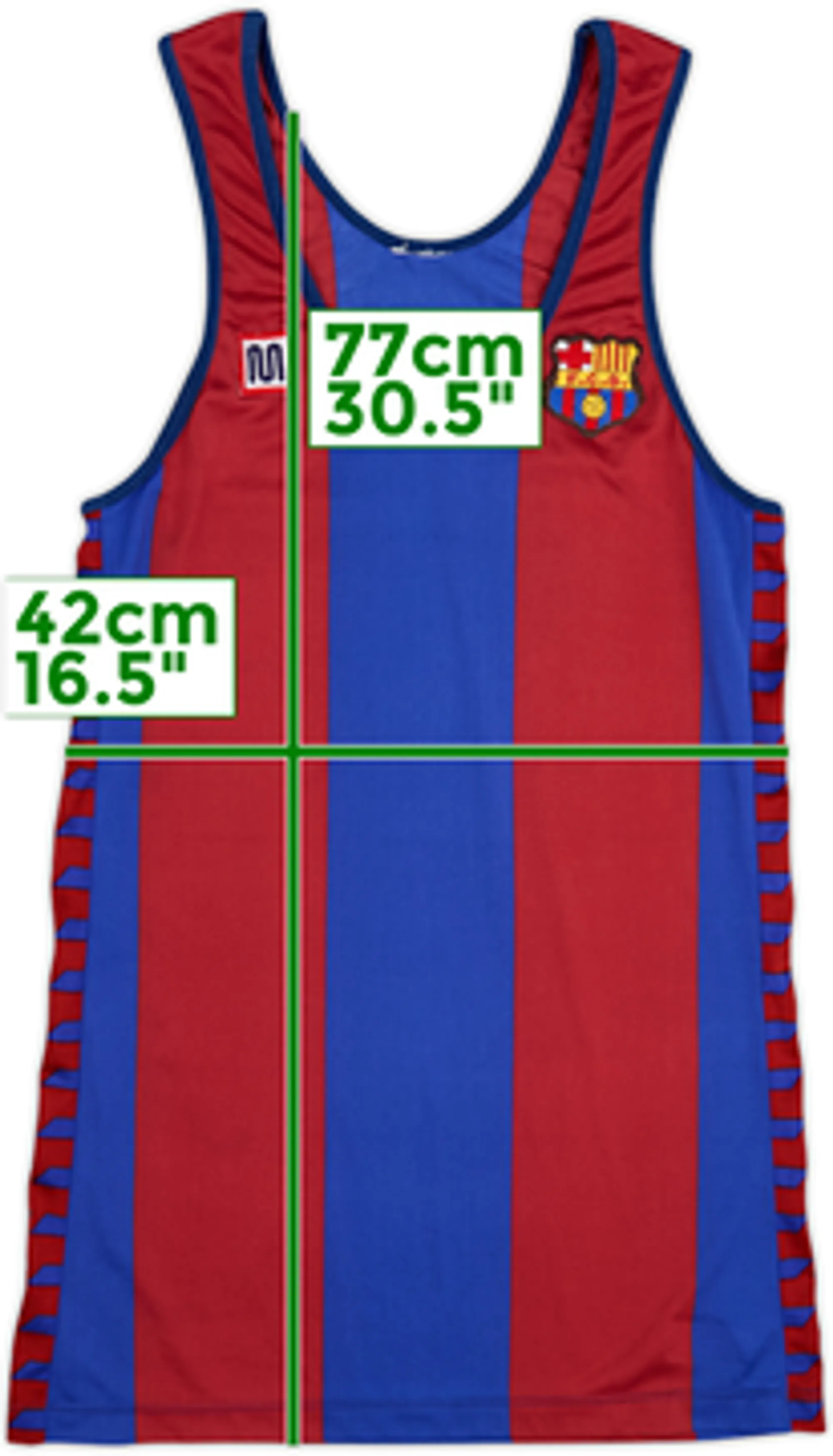 1984-89 Barcelona Meyba Training Vest - 9/10 - (S)