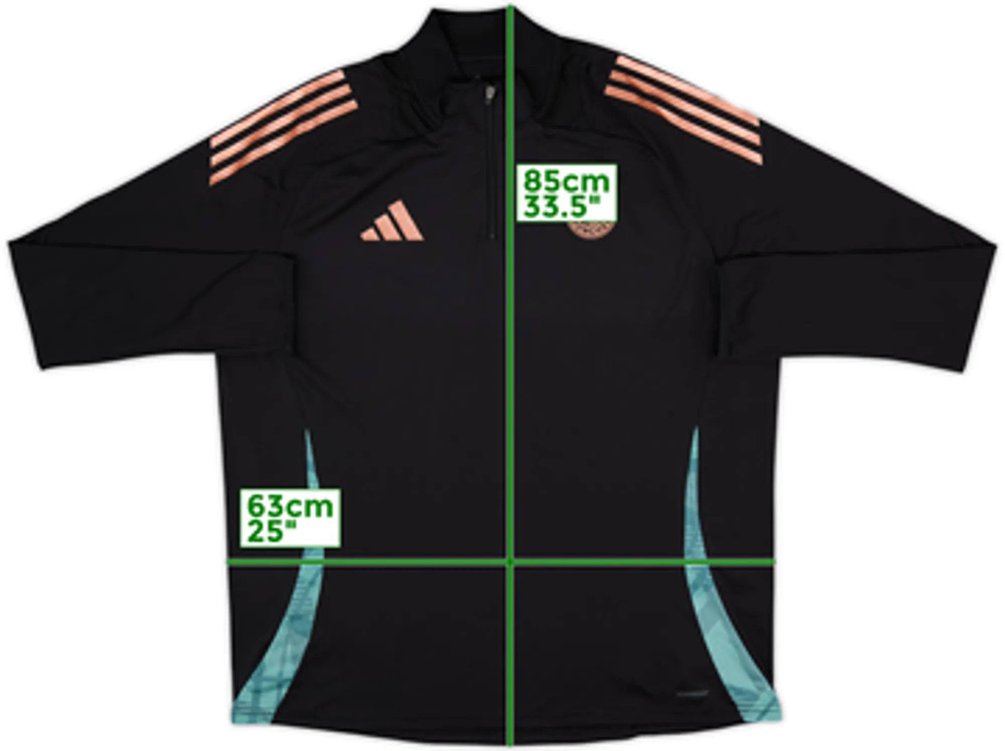 2024-25 Bayern Munich adidas 1/4 Zip Drill Top - 10/10 - (XXL)