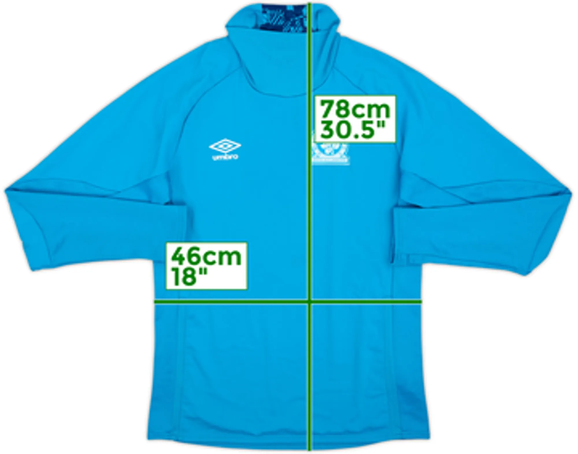 2020-21 Blackburn Umbro Drill Top - 8/10 - (S)