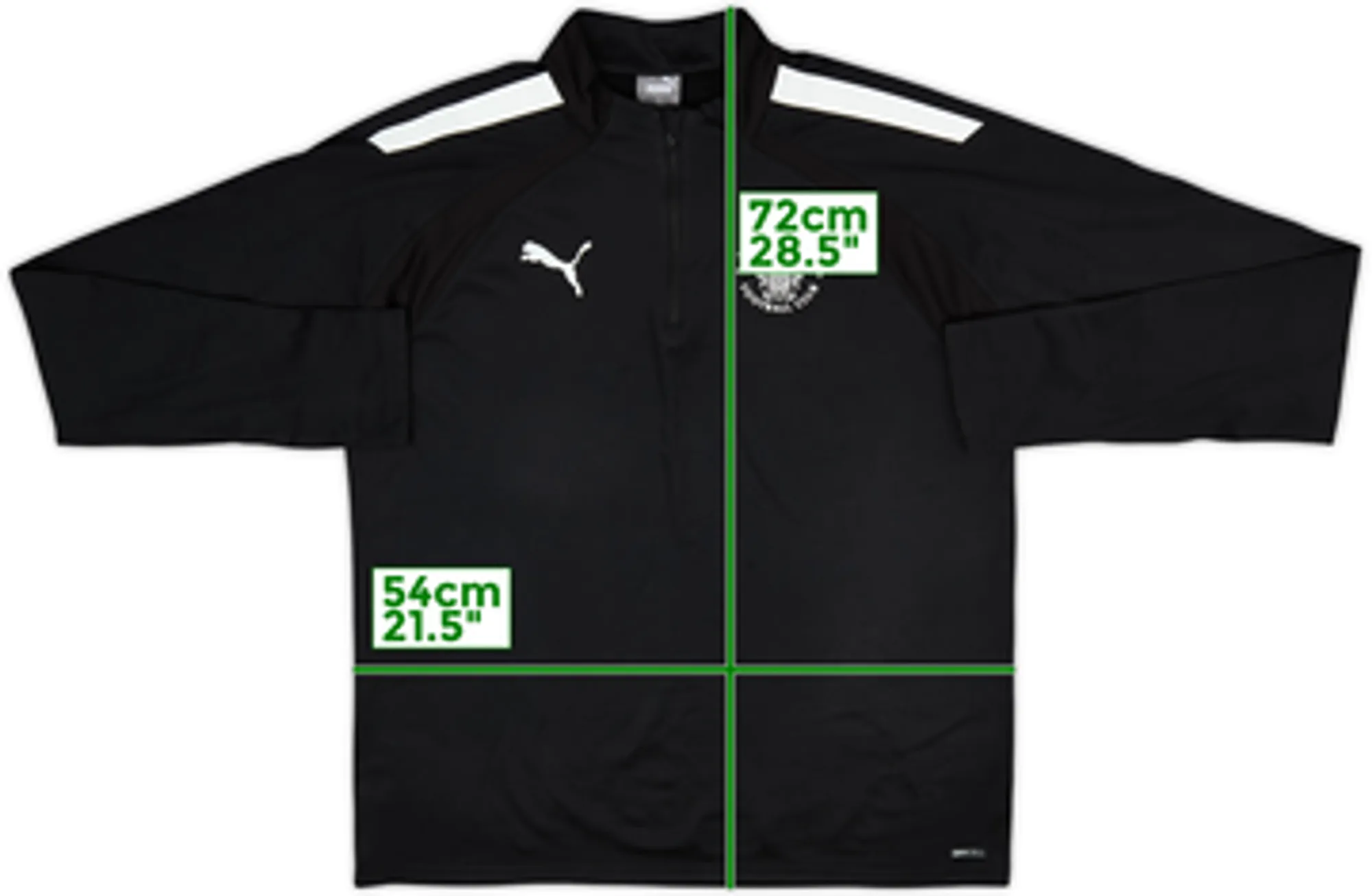2022-23 Blackpool Puma 1/4 Zip Drill Top - 8/10 - (L)