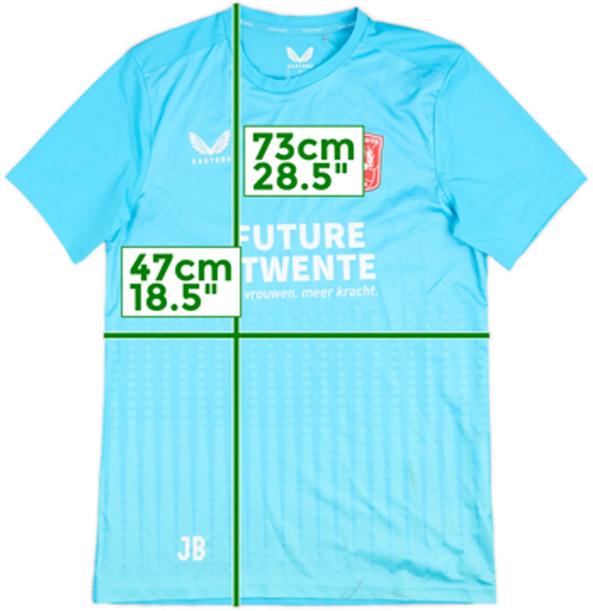 2023-24 FC Twente Castore Training Shirt JB - 8/10 - (S)